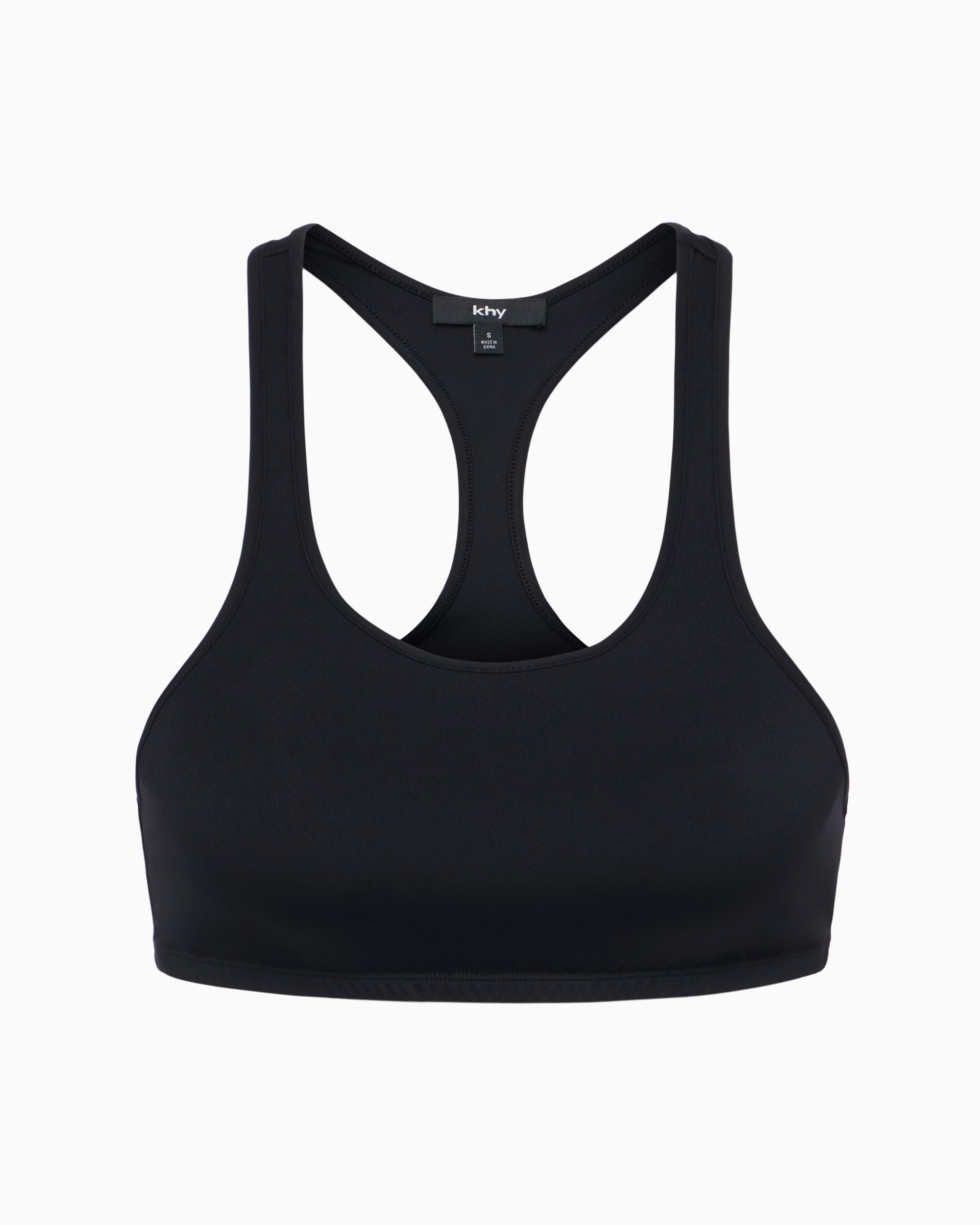 Racer Bralette | Black