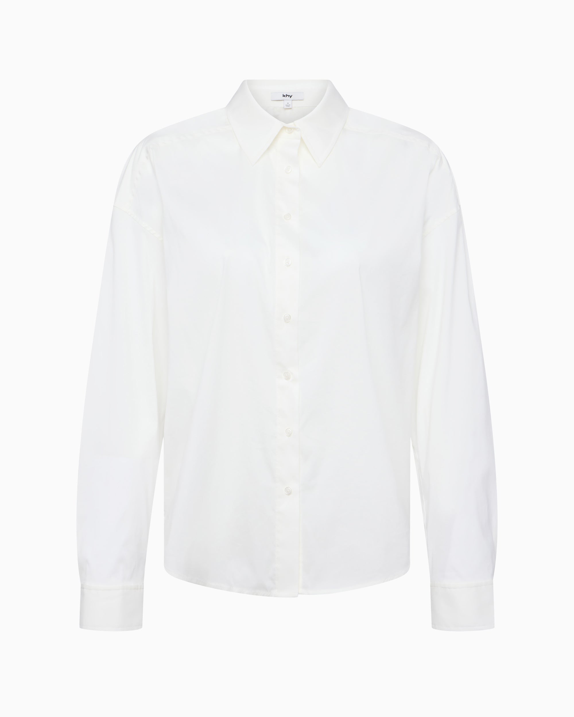 Oversized Button Down | White