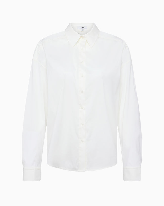 Oversized Button Down | White