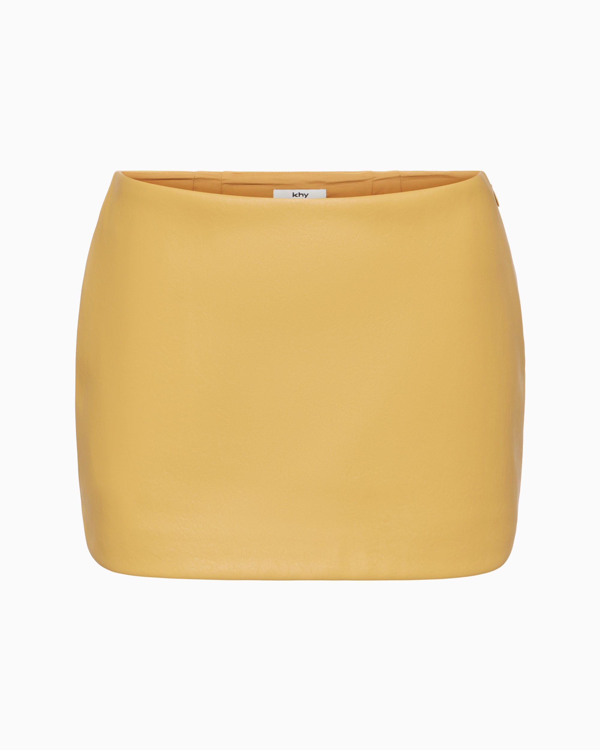 Faux Leather Micro Mini Skirt | Honey