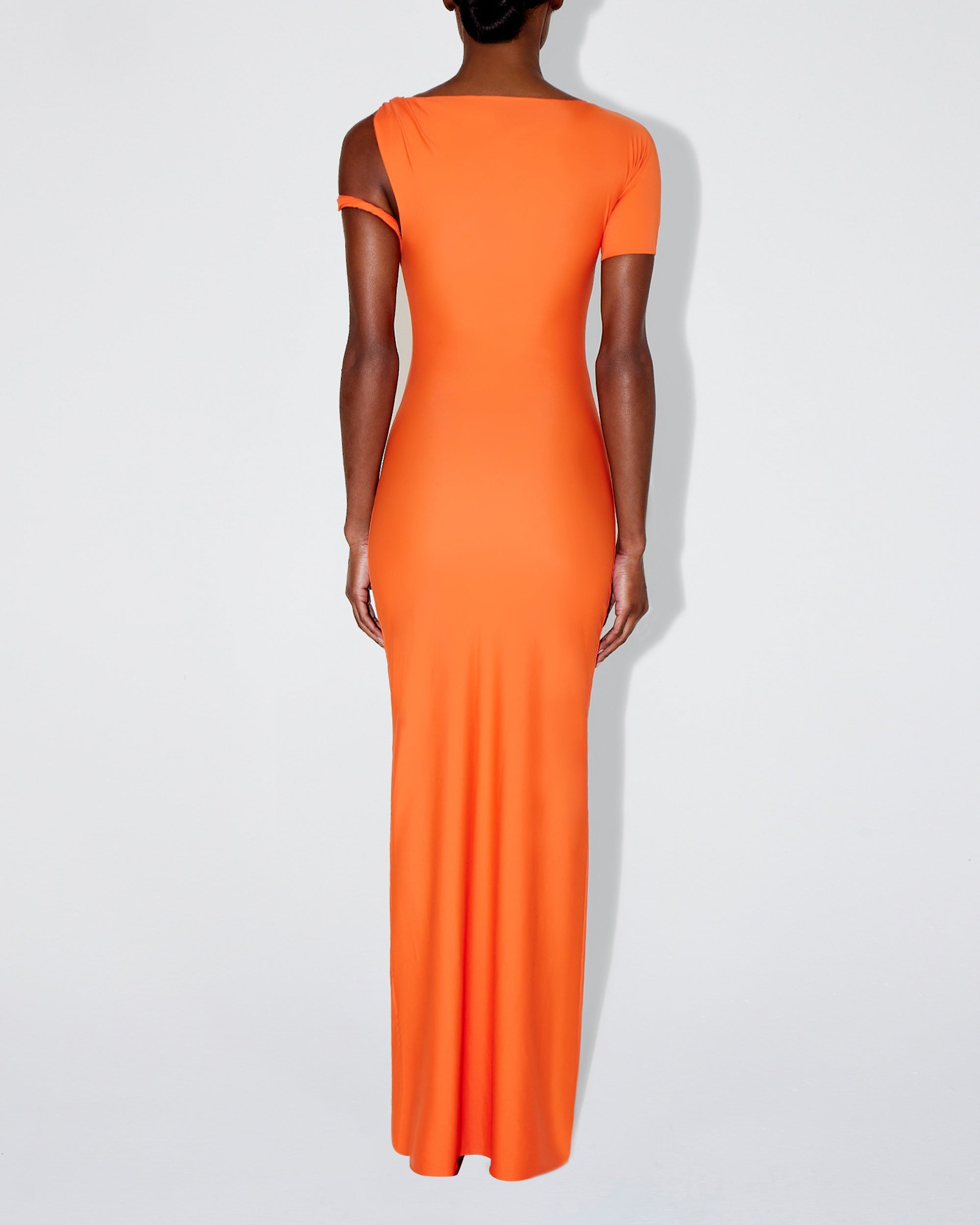 Sleek Stretch Twist Maxi Dress | Papaya