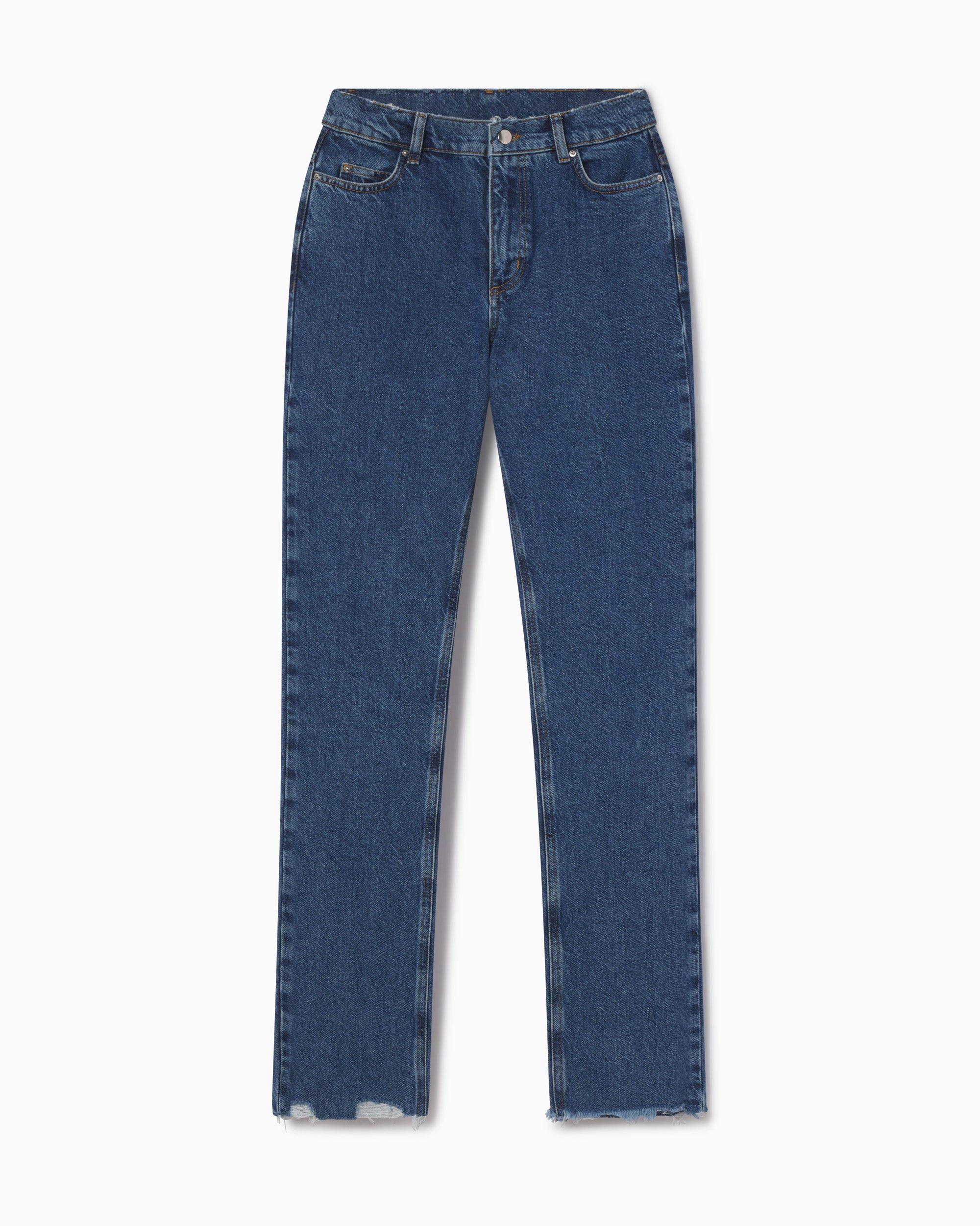 Classic Straight Leg Denim | Medium Wash