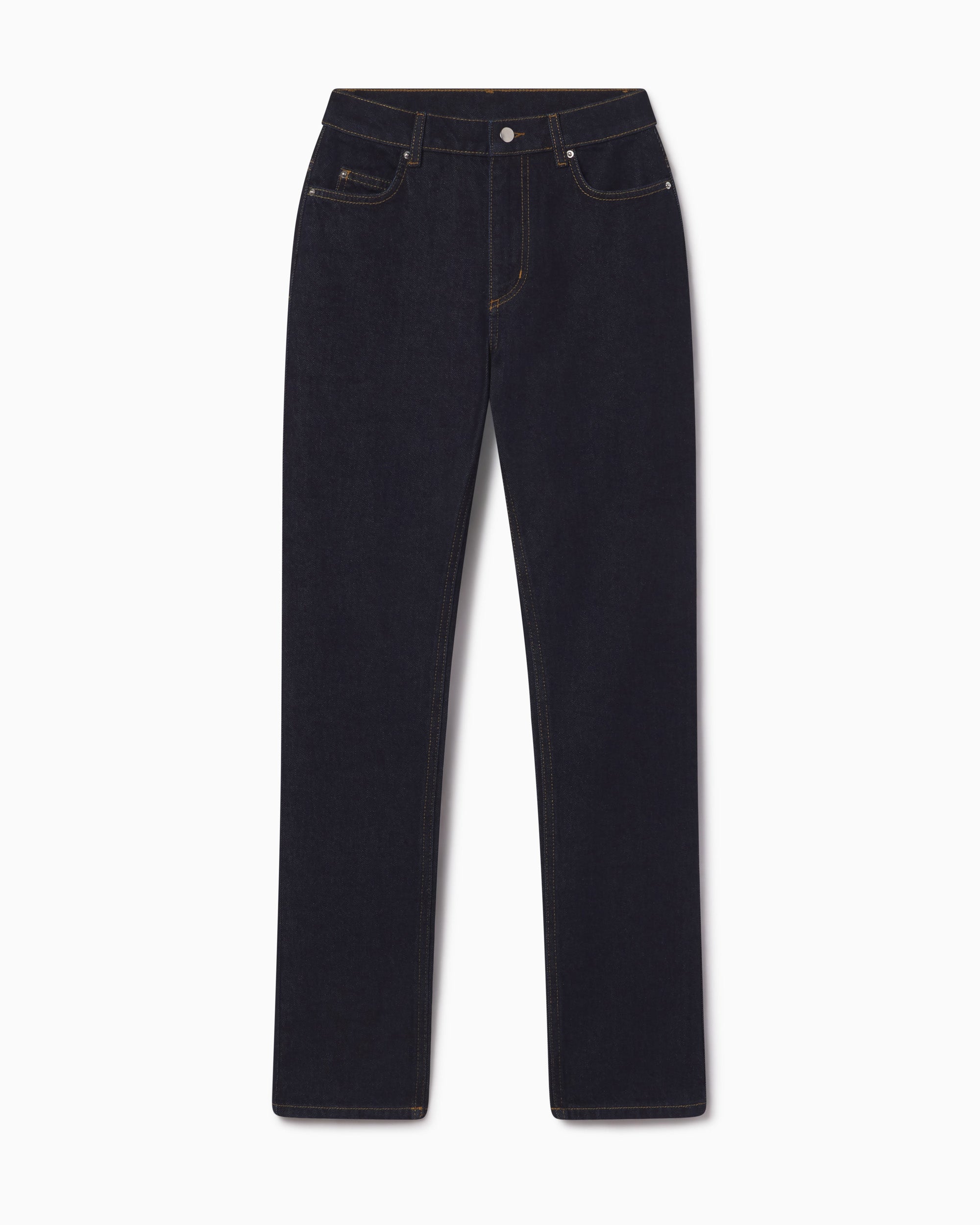 Classic Straight Leg Denim | Dark Wash