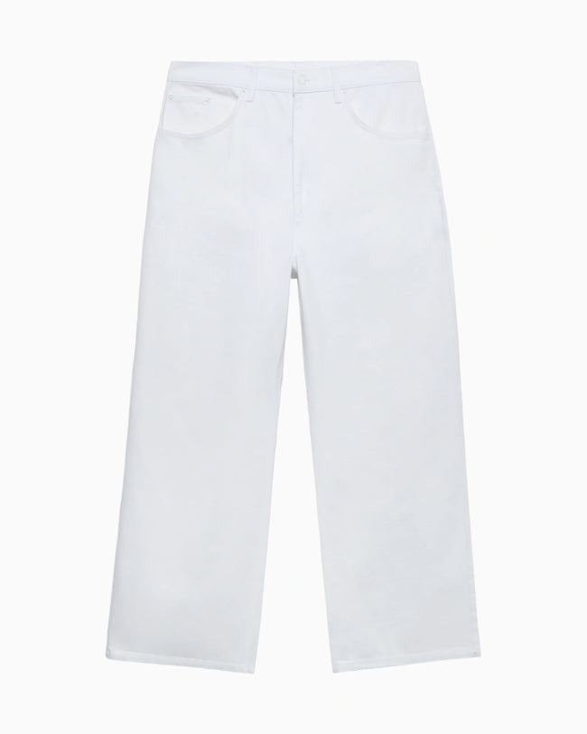 Classic Low Rise Denim | White