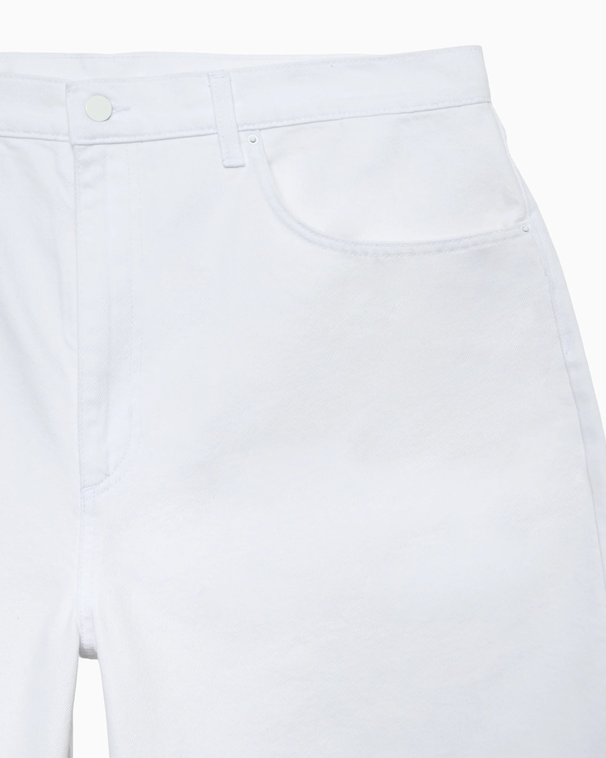 Classic Low Rise Denim | White