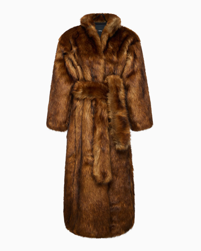 Faux Fur Coat | Cedar