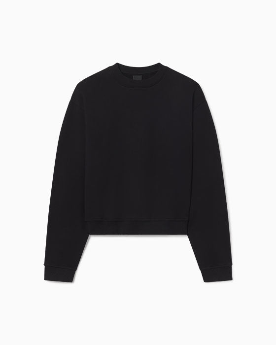 Fleece Crewneck | Black