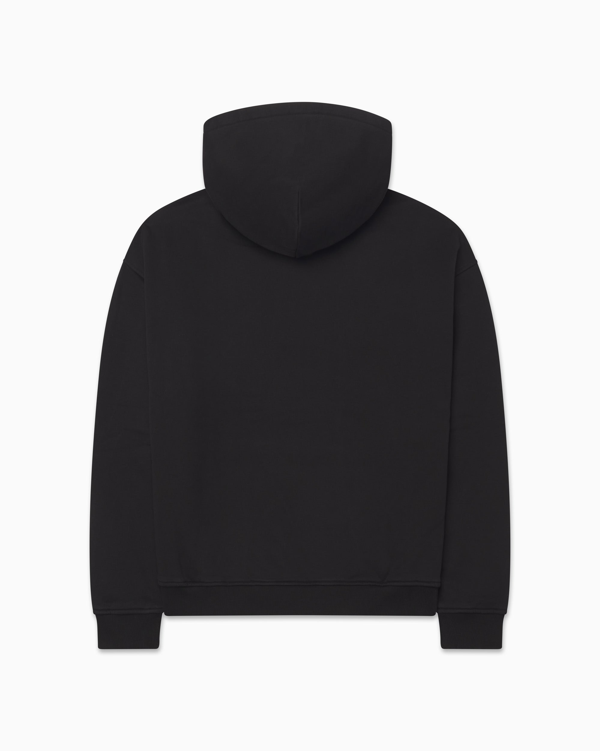 Hoodie store black plain