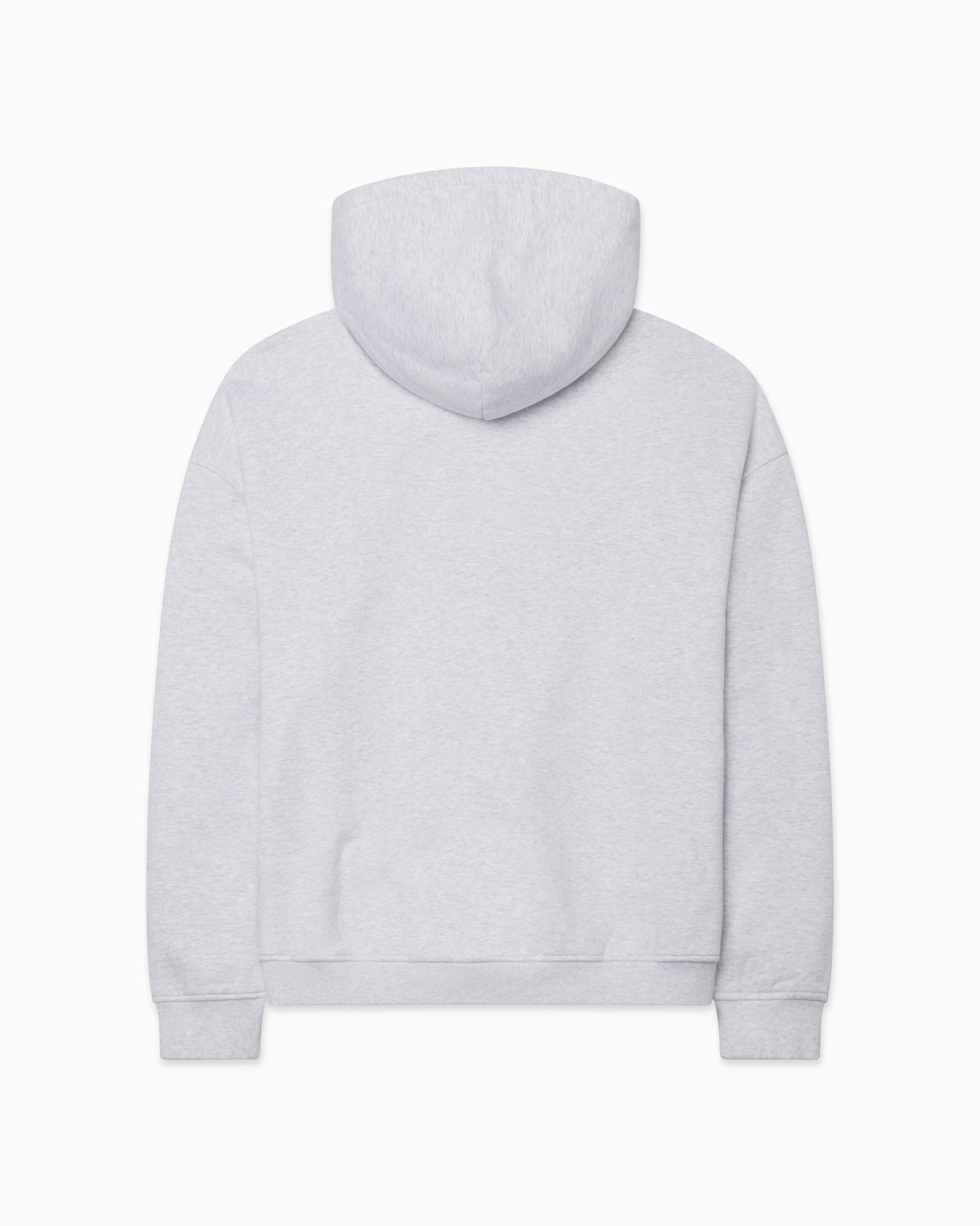 Fleece Oversized Hoodie Light Heather Grey Khy