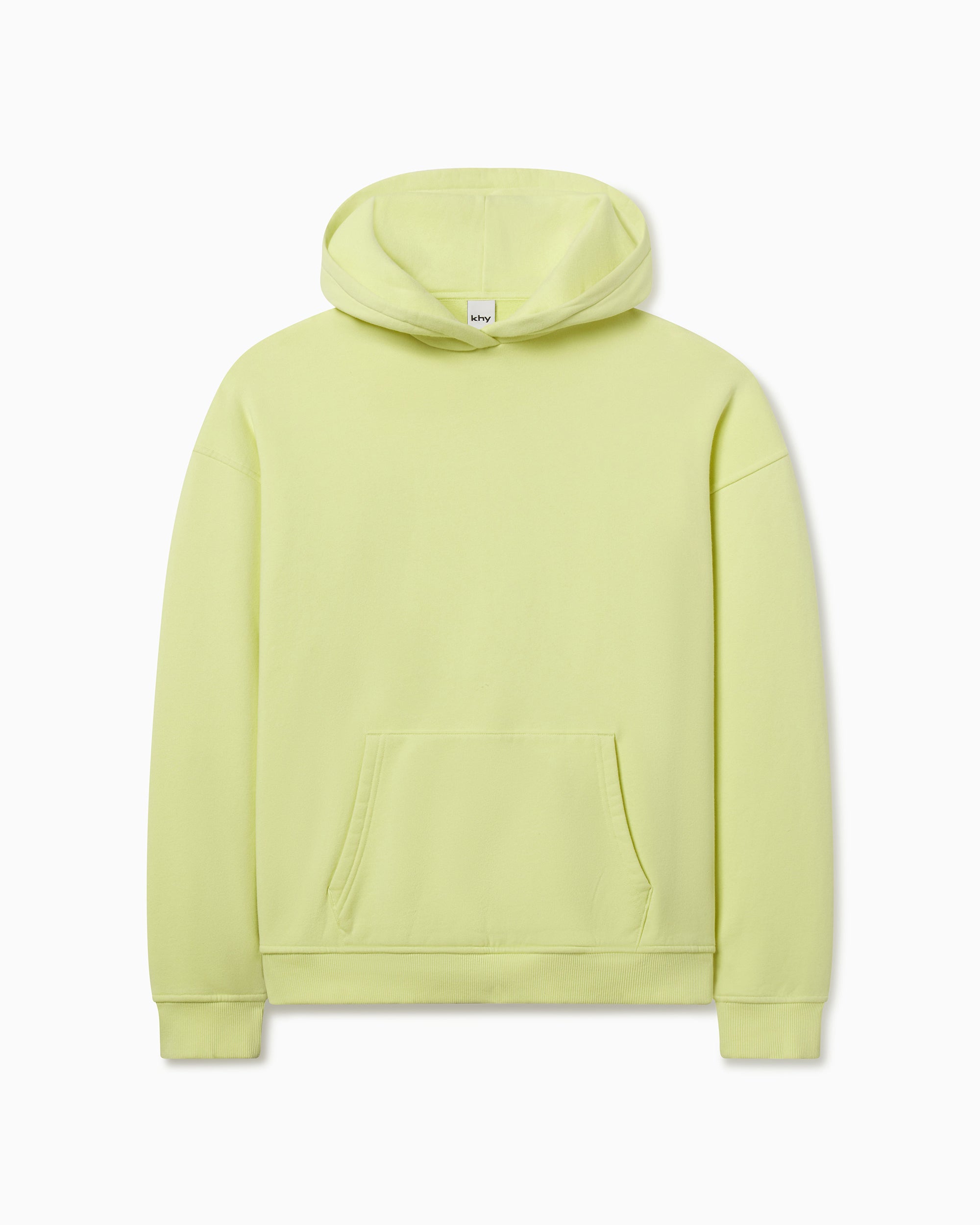 Fleece Oversized Hoodie | Limoncello