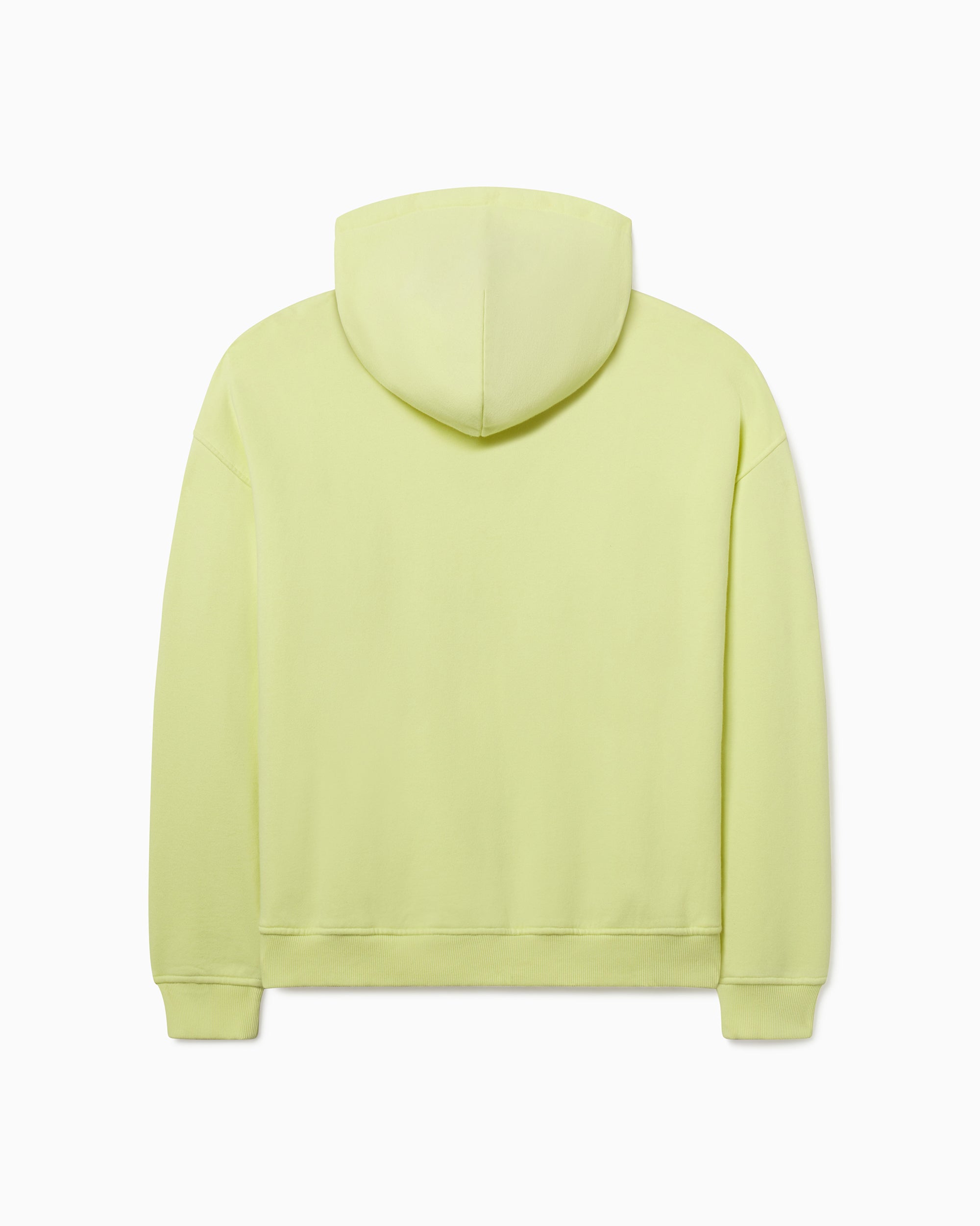 Fleece Oversized Zip Hoodie | Limoncello