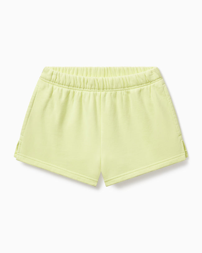 Fleece Mini Short | Limoncello