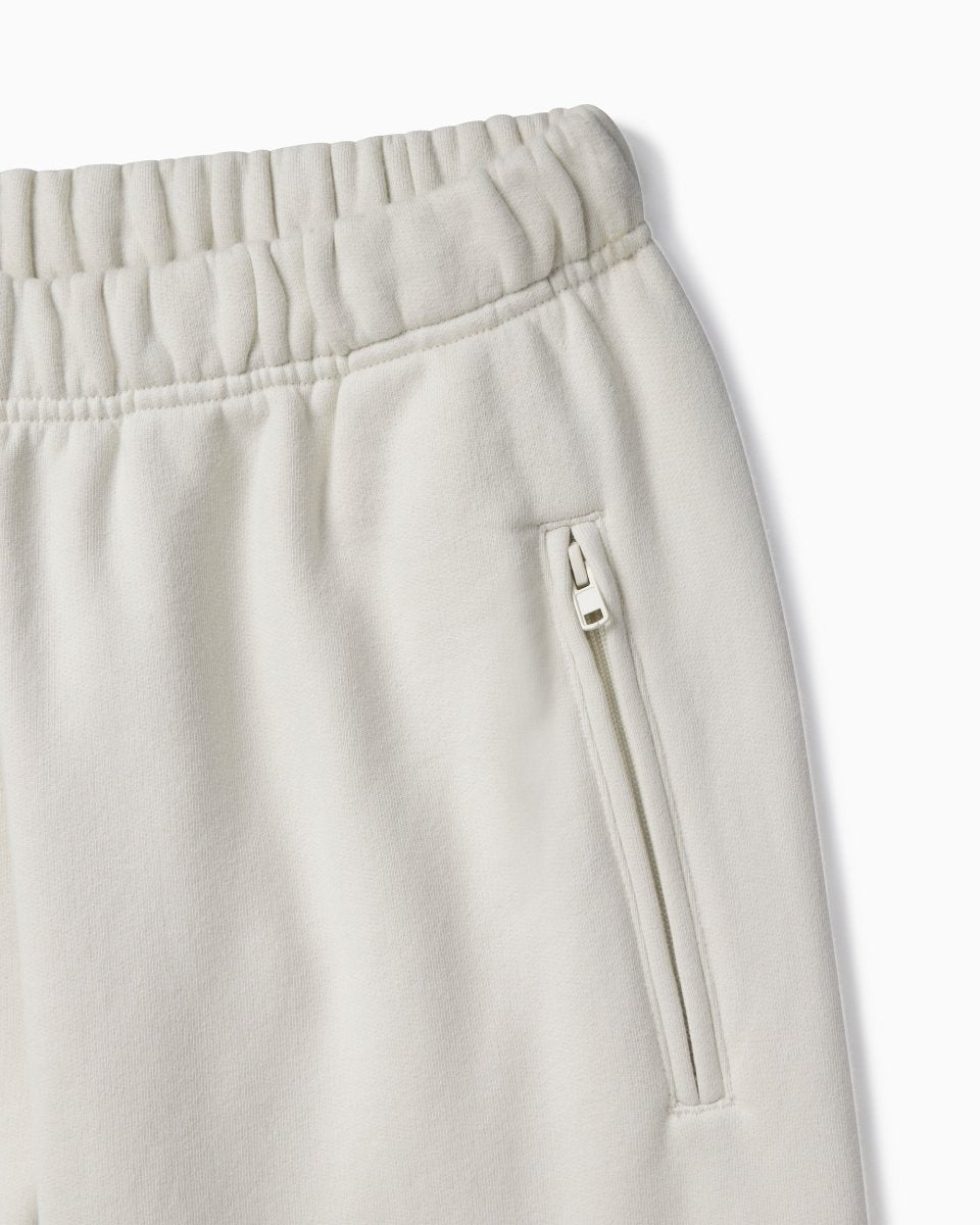 Fleece Straight Leg Pant | Ecru