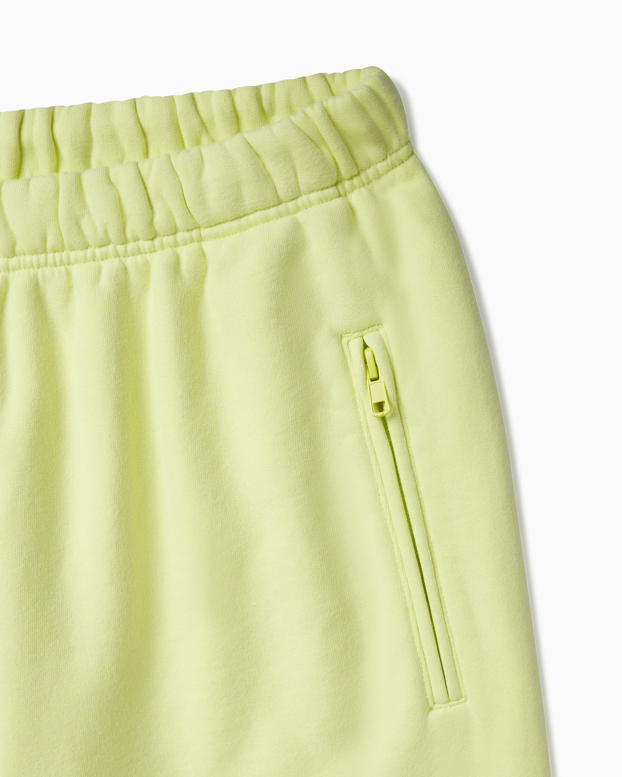 Fleece Straight Leg Pant | Limoncello