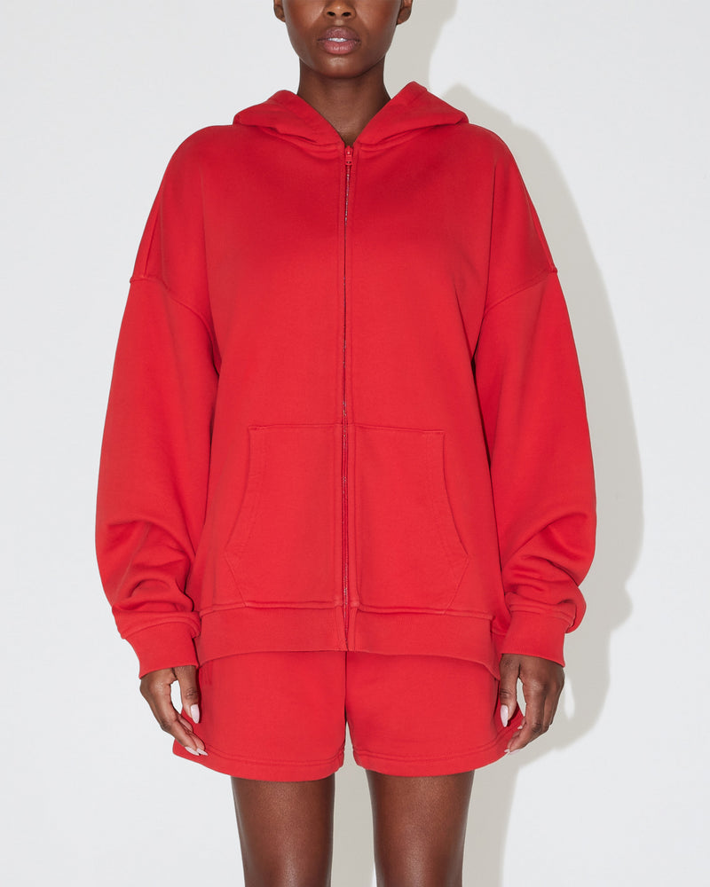 York Half-Zip Sweatshirt Red – Wuxly