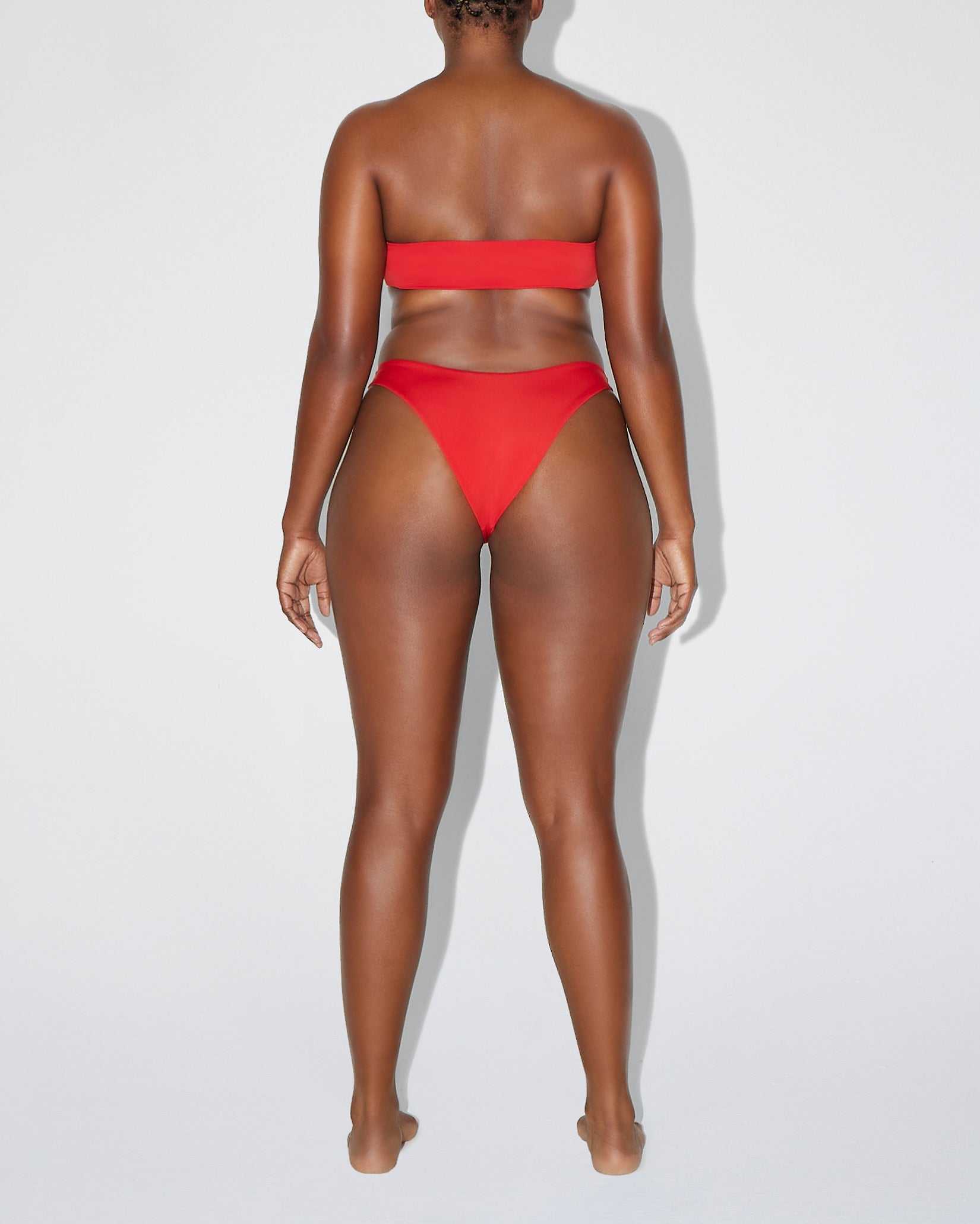 High Rise Bikini Bottom | Cherry