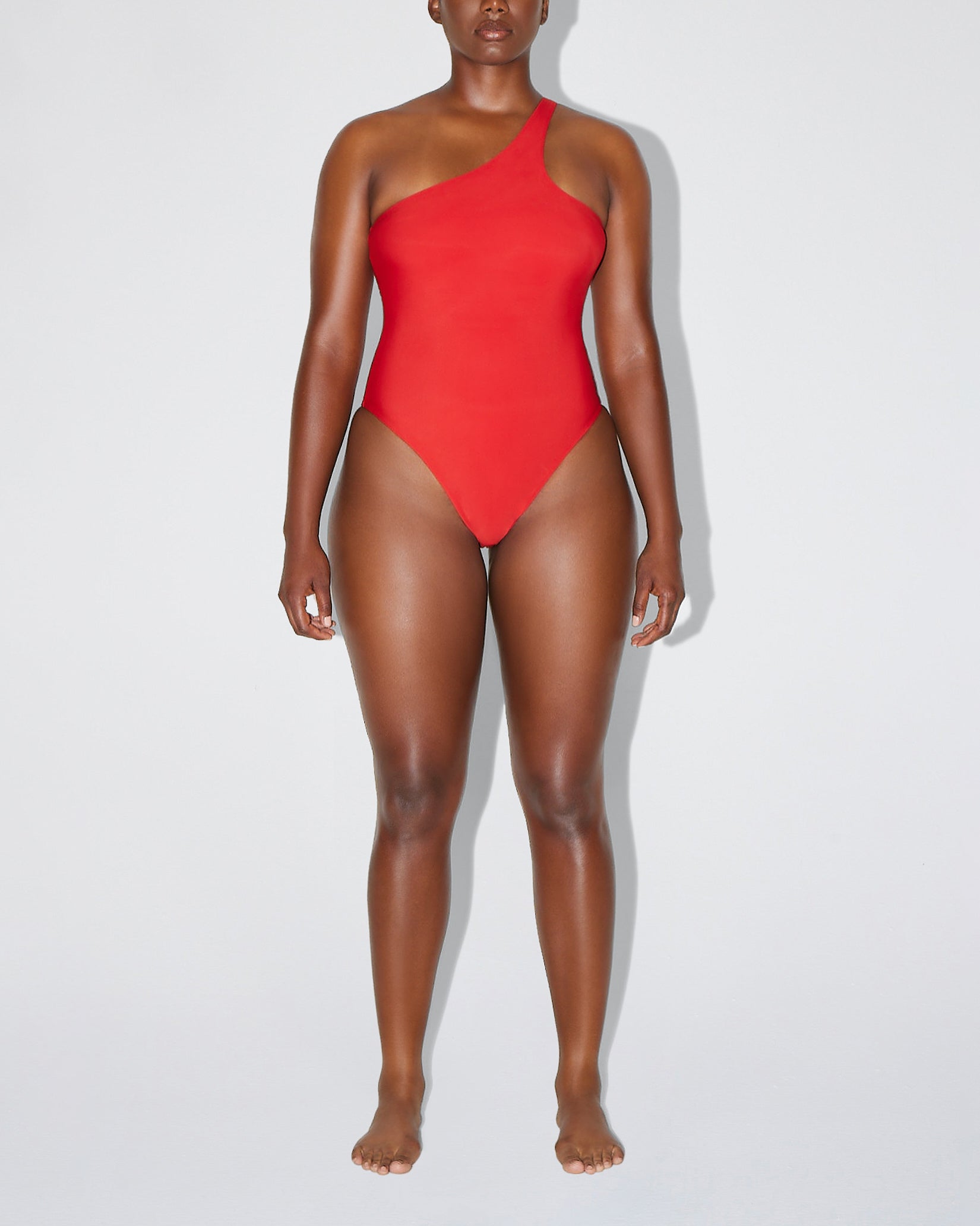 One Shoulder One Piece | Cherry