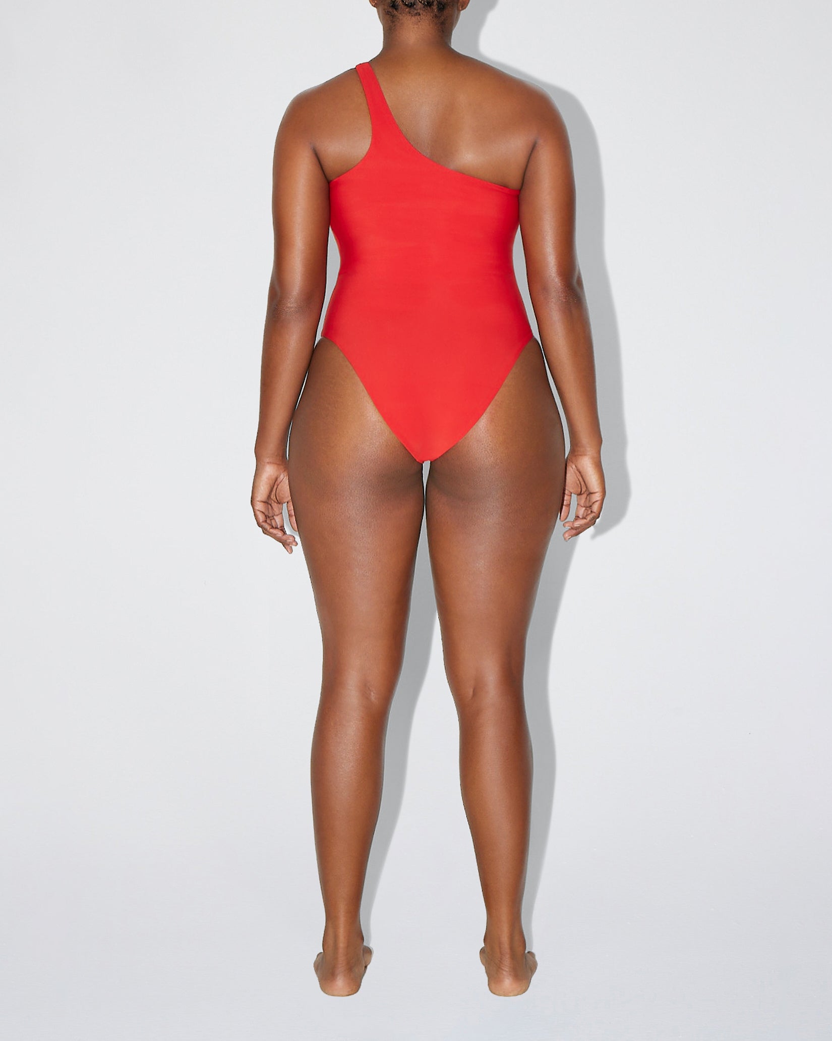 One Shoulder One Piece | Cherry