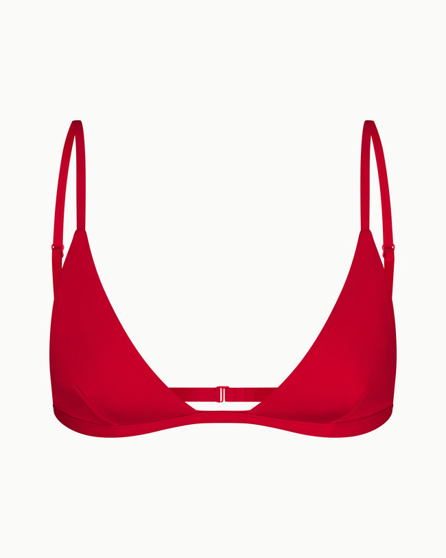 Classic Triangle Bikini Top | Cherry