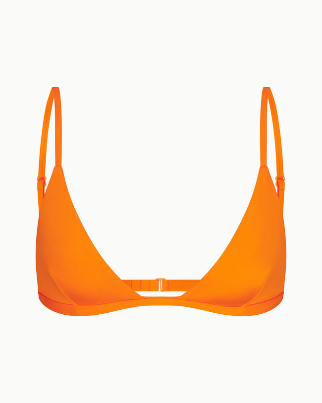 Classic Triangle Bikini Top | Sunset