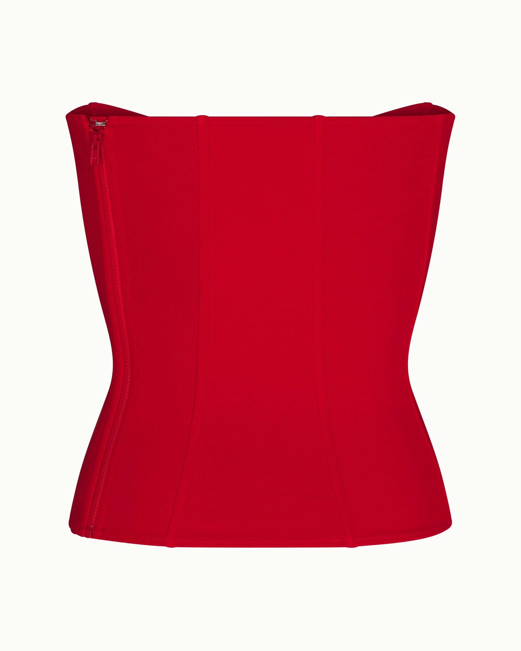 Corset Swim Top | Cherry