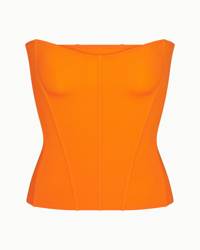 Corset Swim Top | Sunset