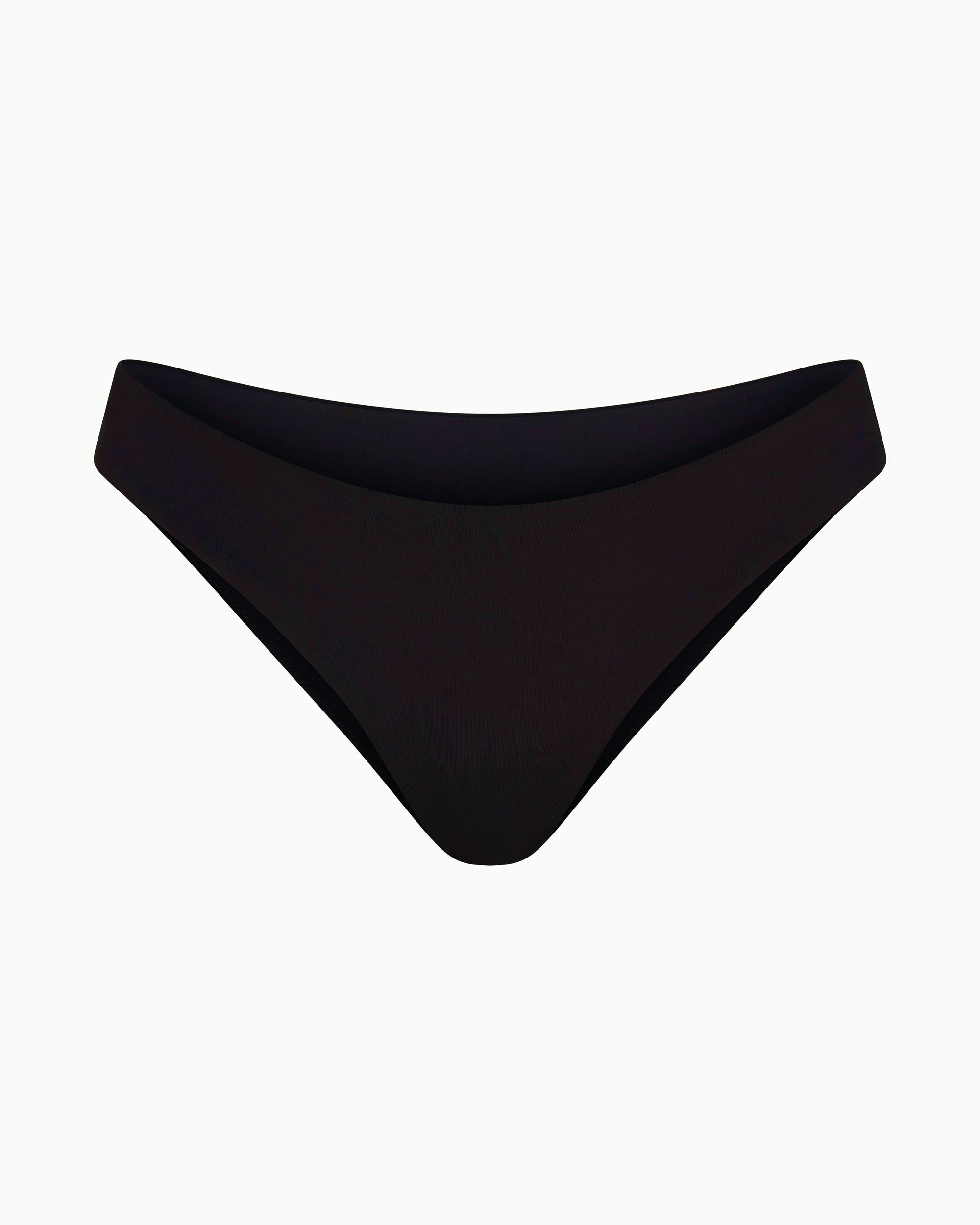 Low Rise Bikini Bottom | Black