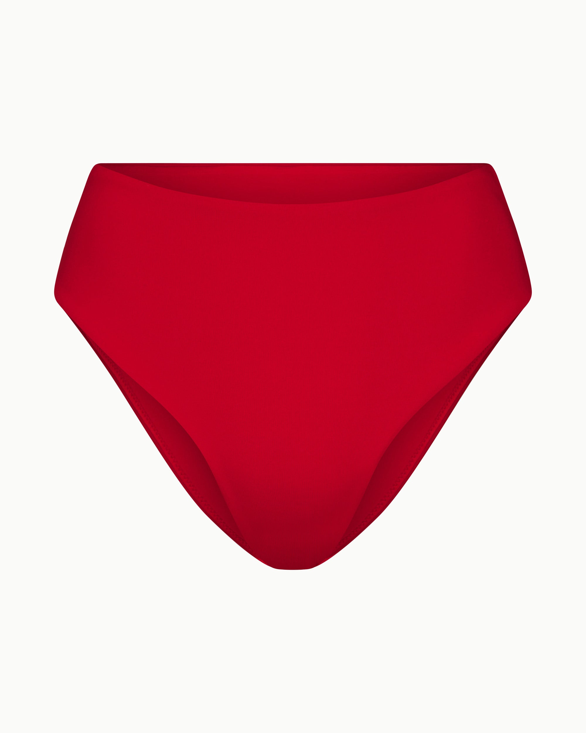 High Waist Bikini Bottom | Cherry