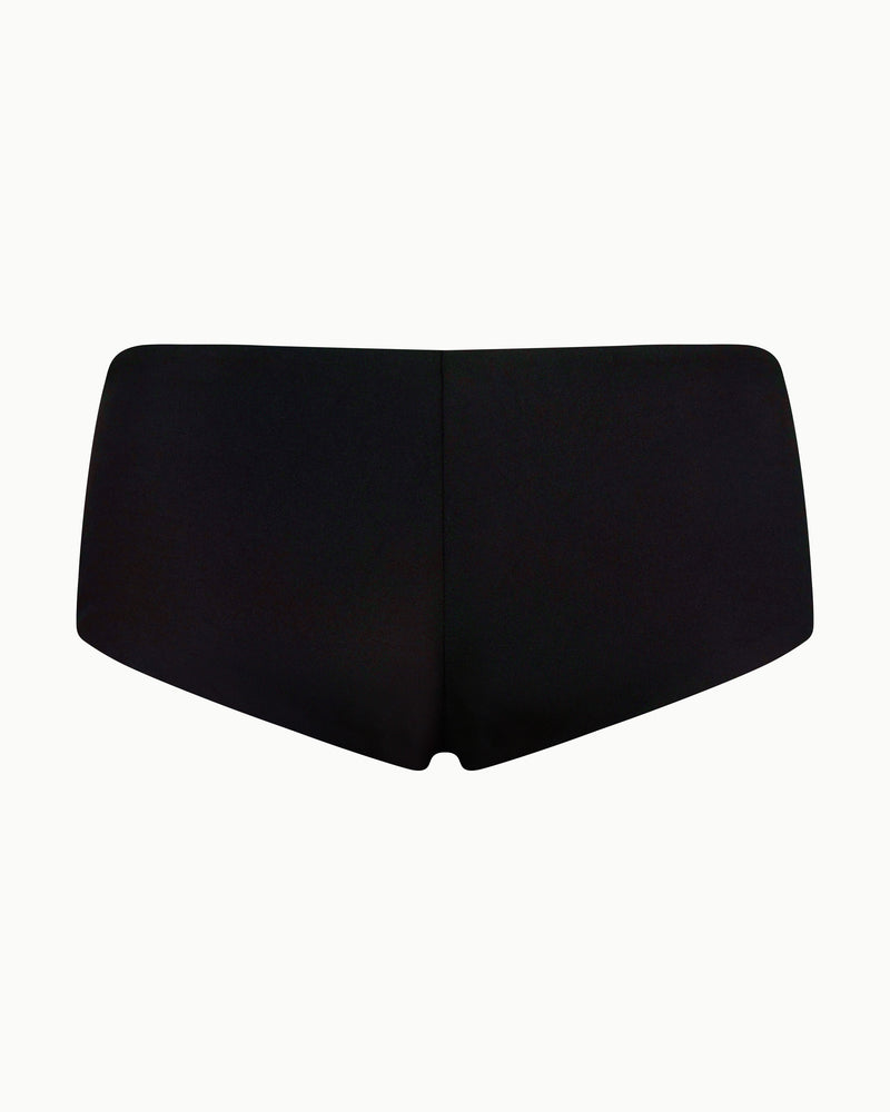 Low Rise Boyshort Bikini Bottom | Black – Khy