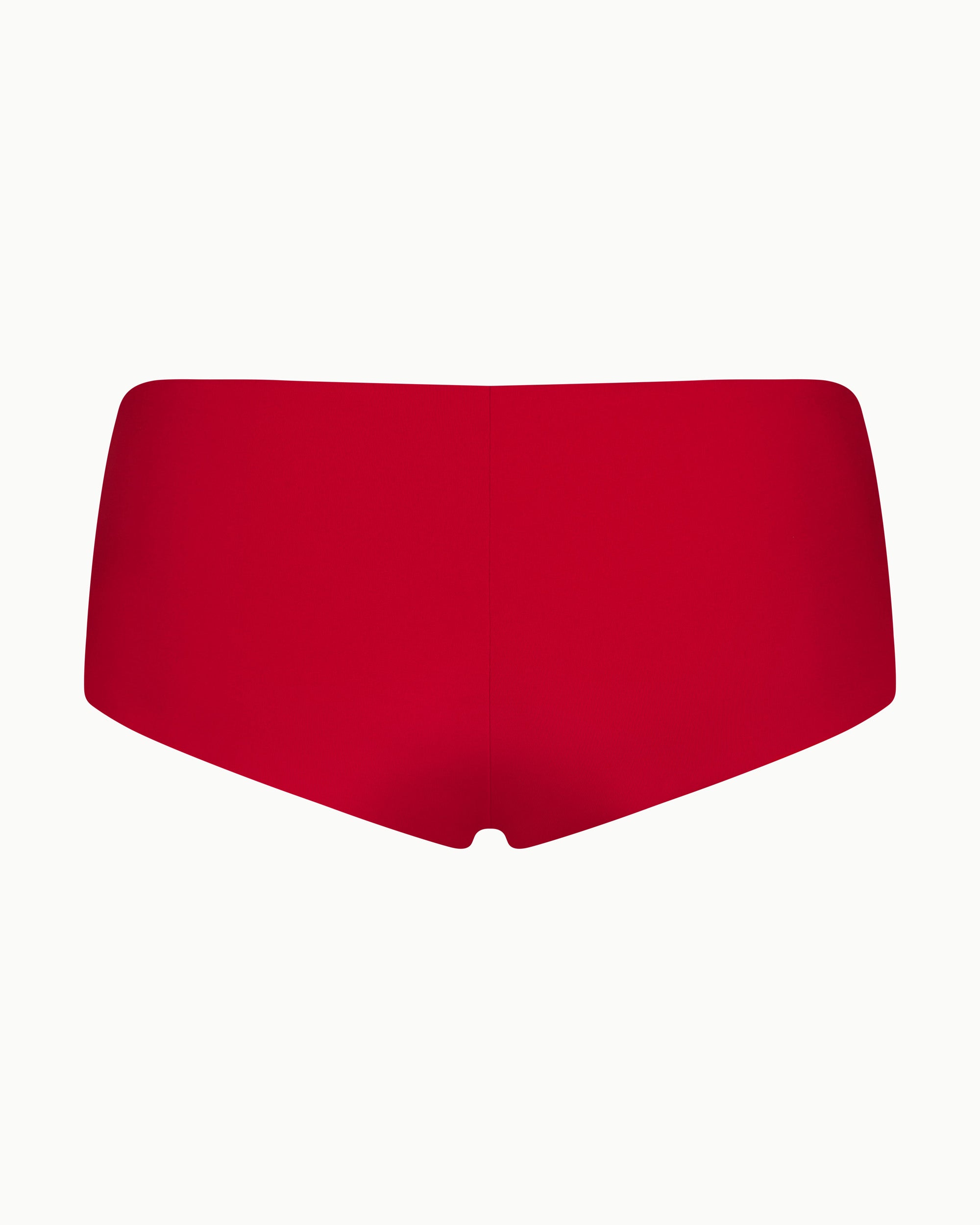 Low Rise Boyshort Bikini Bottom | Cherry