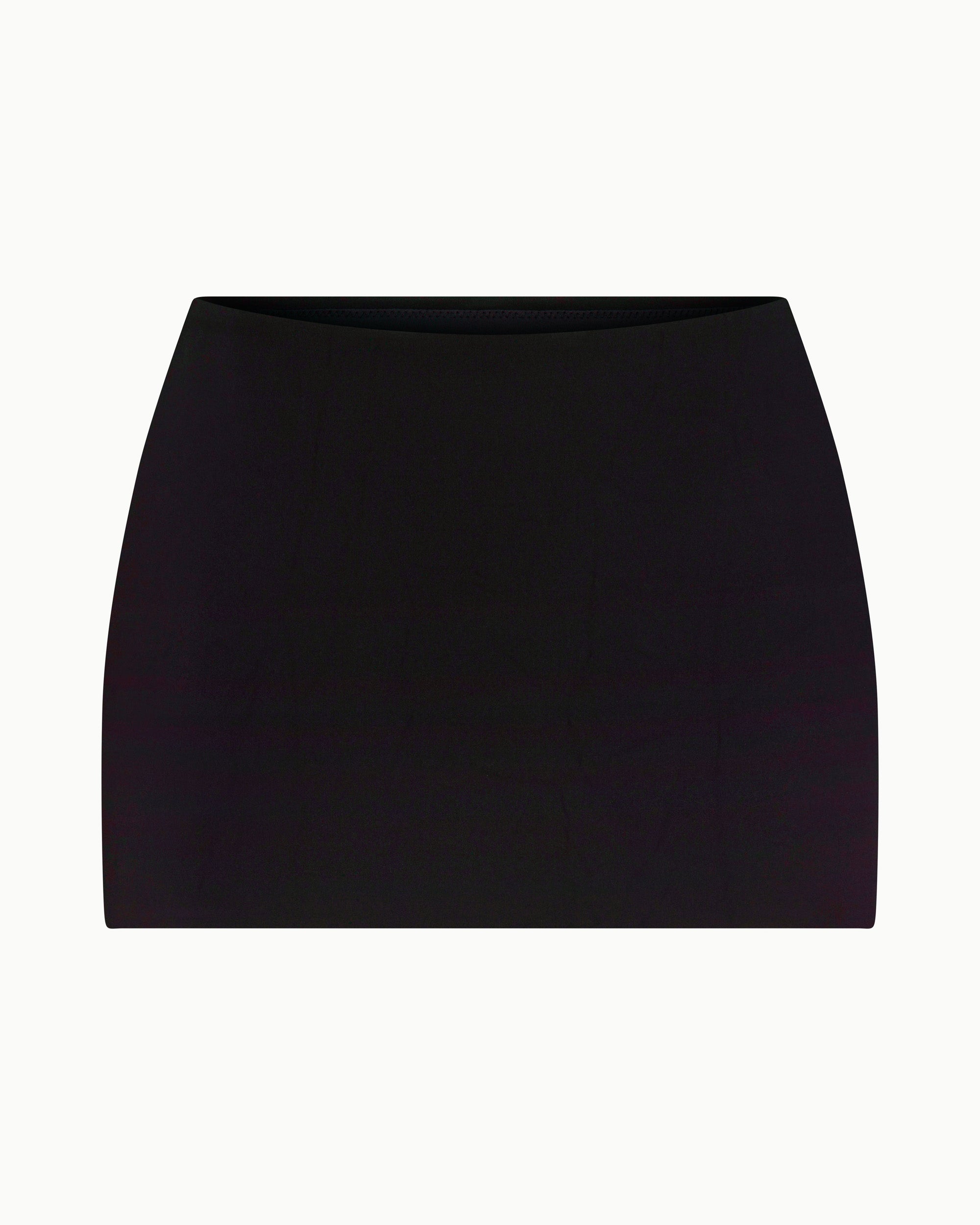 Ultra Mini Swim Skirt | Black