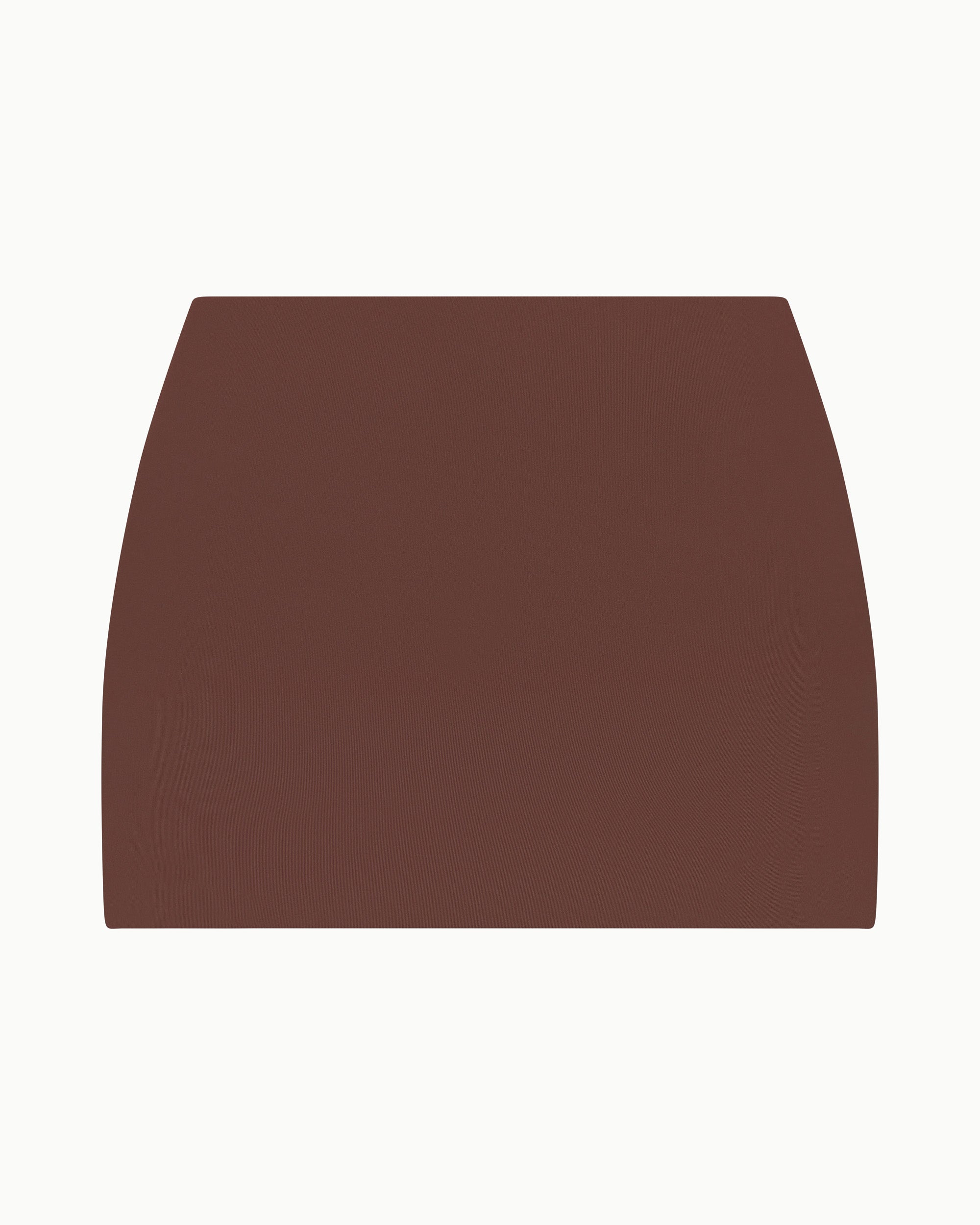 Ultra Mini Swim Skirt | Chocolate