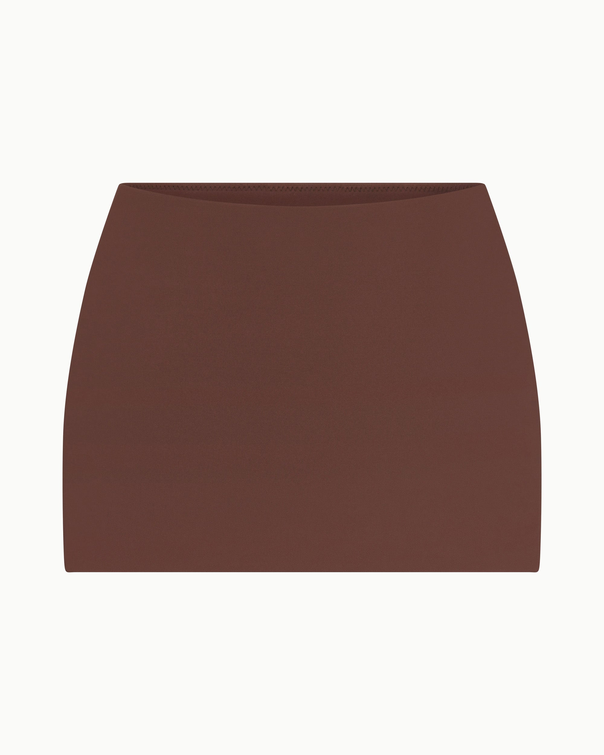 Ultra Mini Swim Skirt | Chocolate