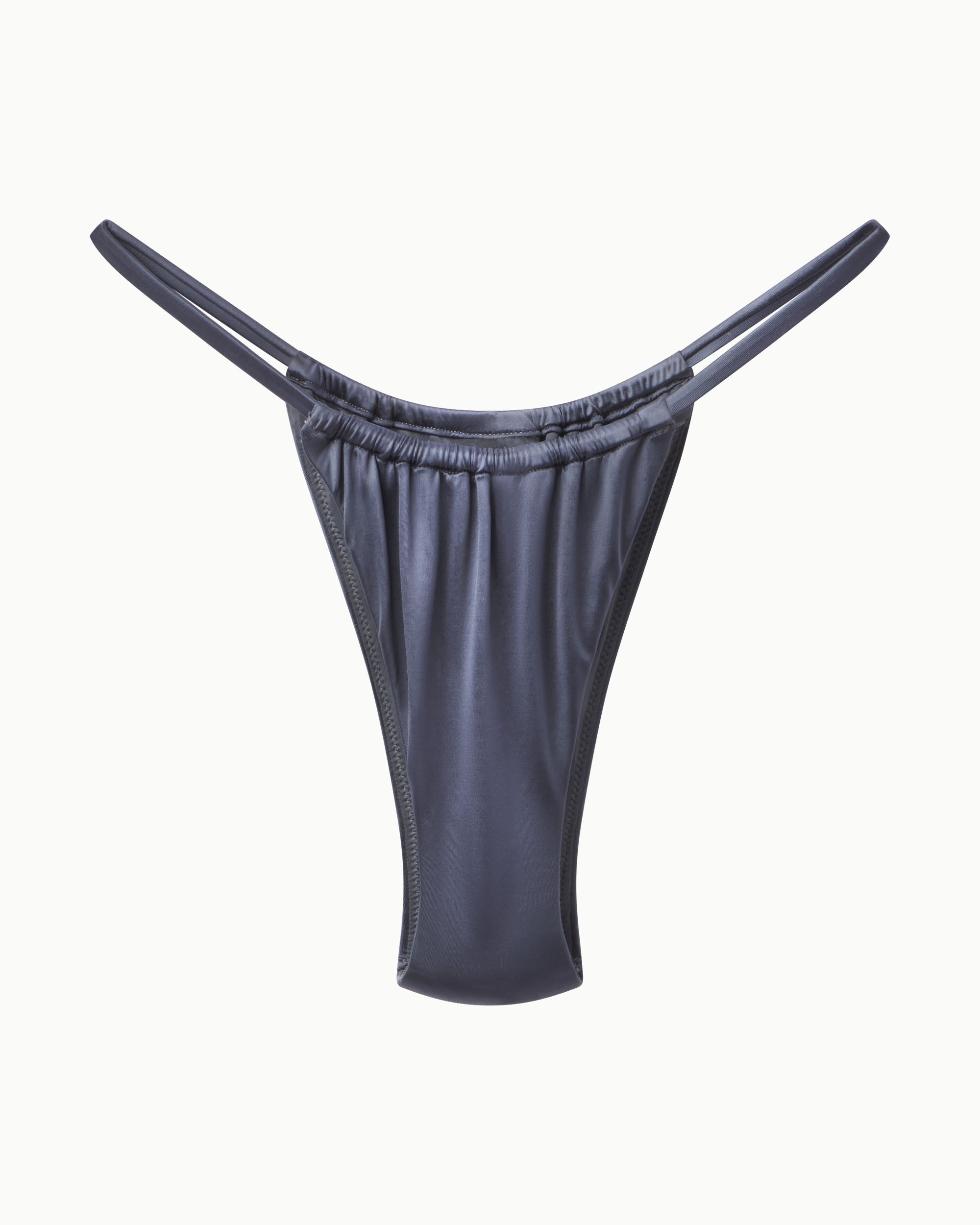 Ruched Micro Bikini Bottom | Meteor