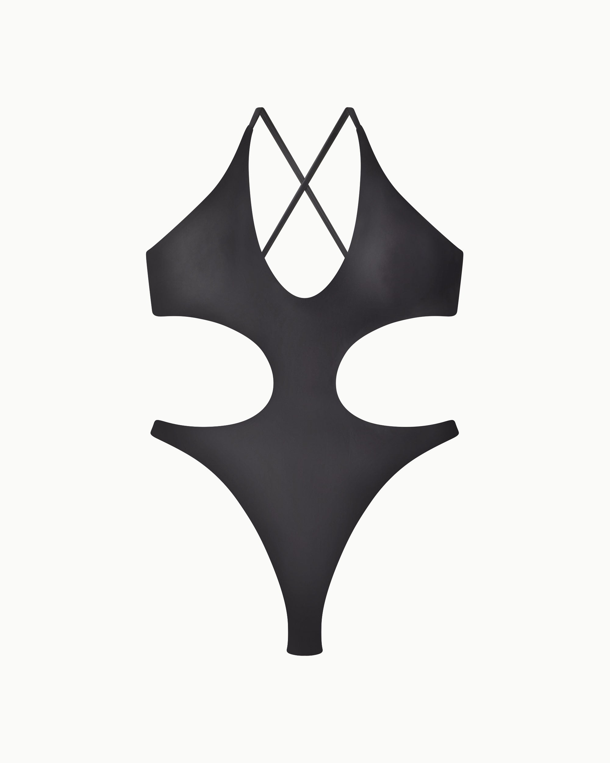 Cutout One Piece | Black