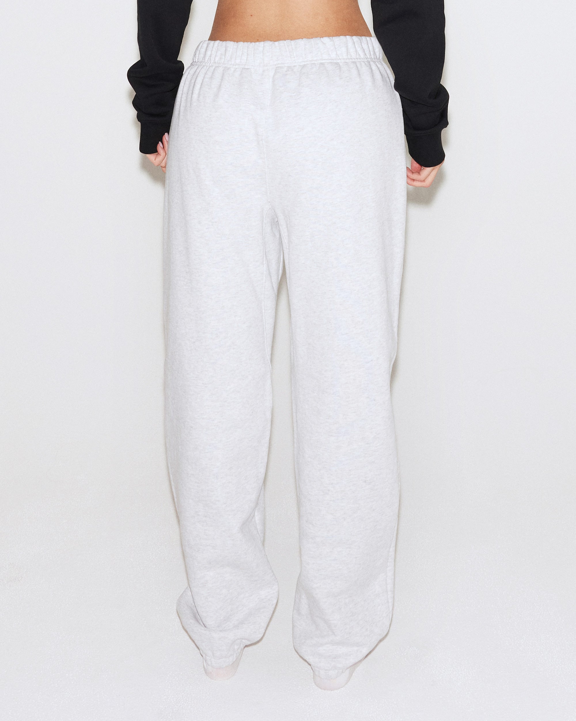 Fleece Jogger | Light Heather Grey