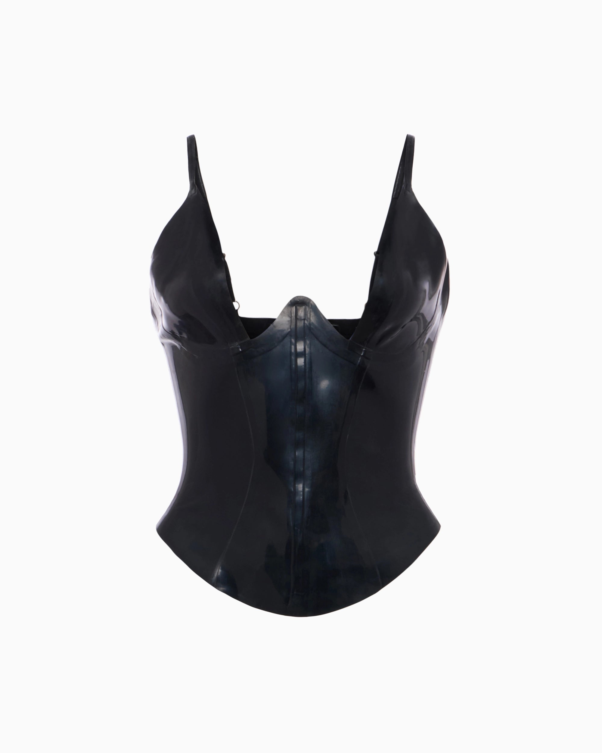 Latex Plunge Tank | Black