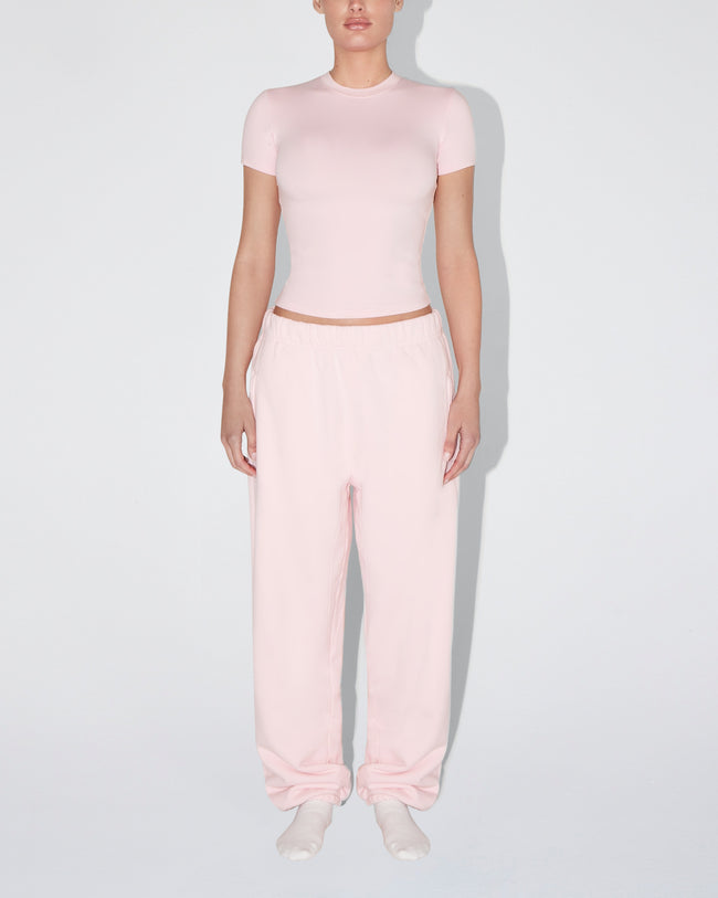 Fleece Boyfriend Jogger | Orchid Pink