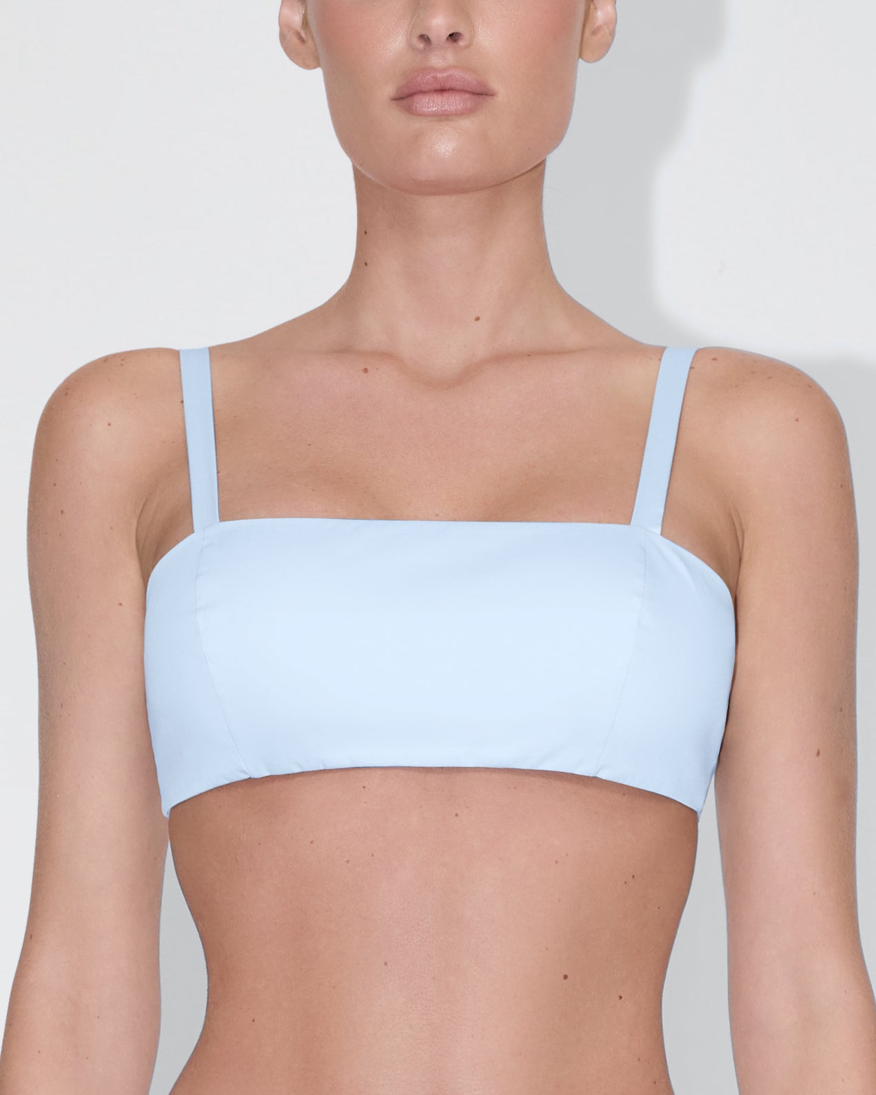 Poplin Bralette | Ice Blue