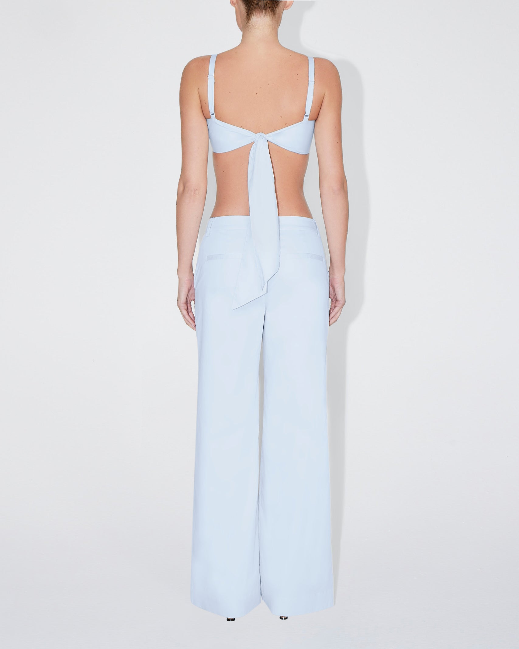 Poplin Bralette | Ice Blue