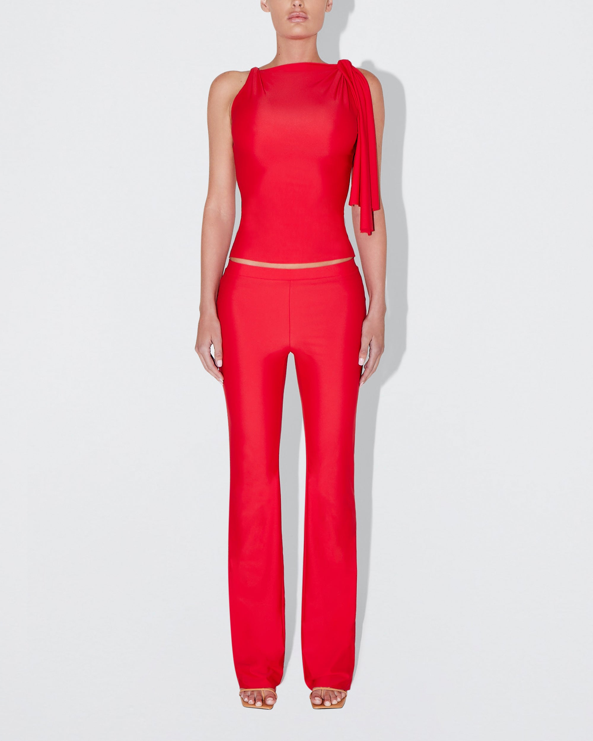 Sleek Stretch Low Rise Pant | Tomato