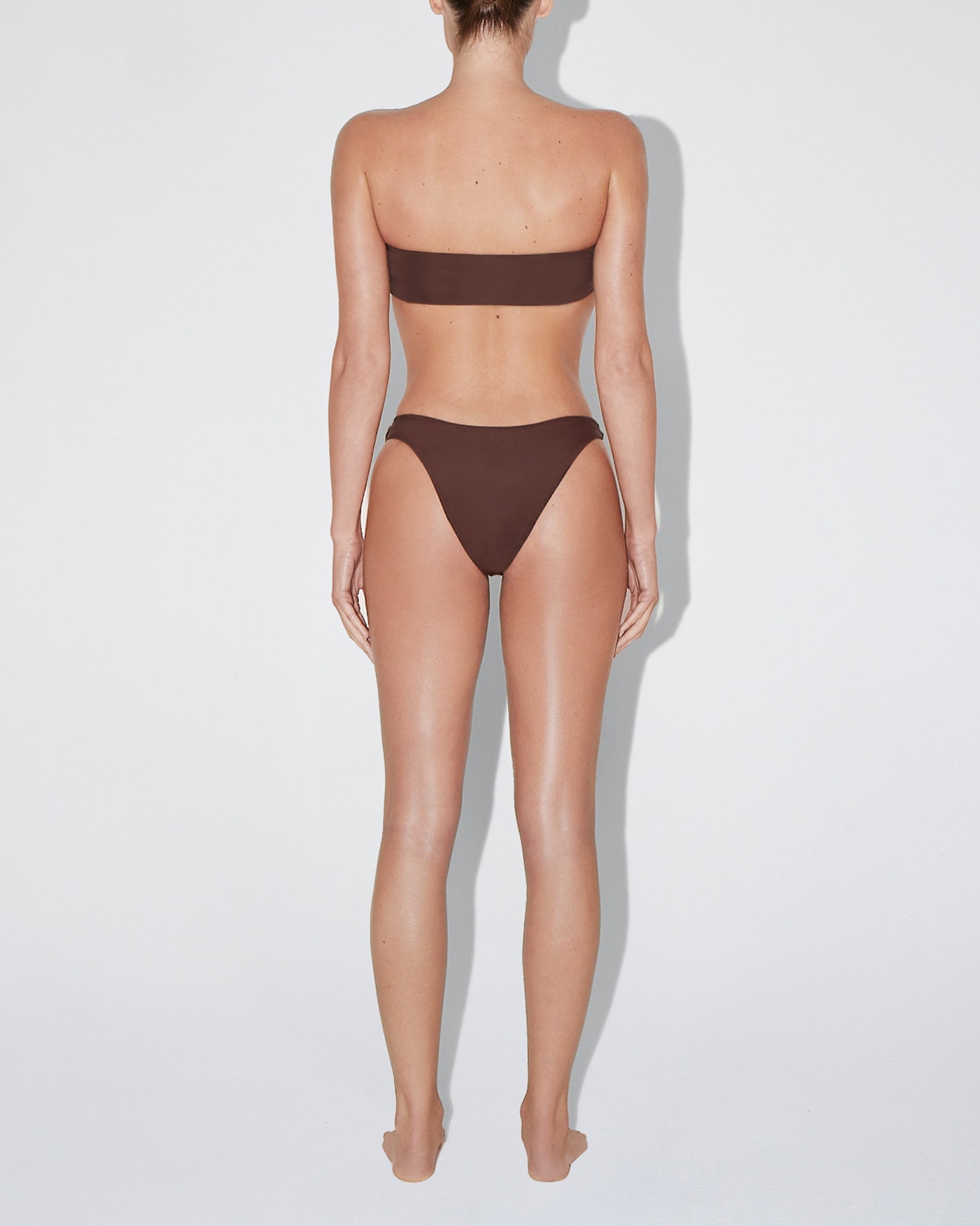 Bandeau Bikini Top | Chocolate