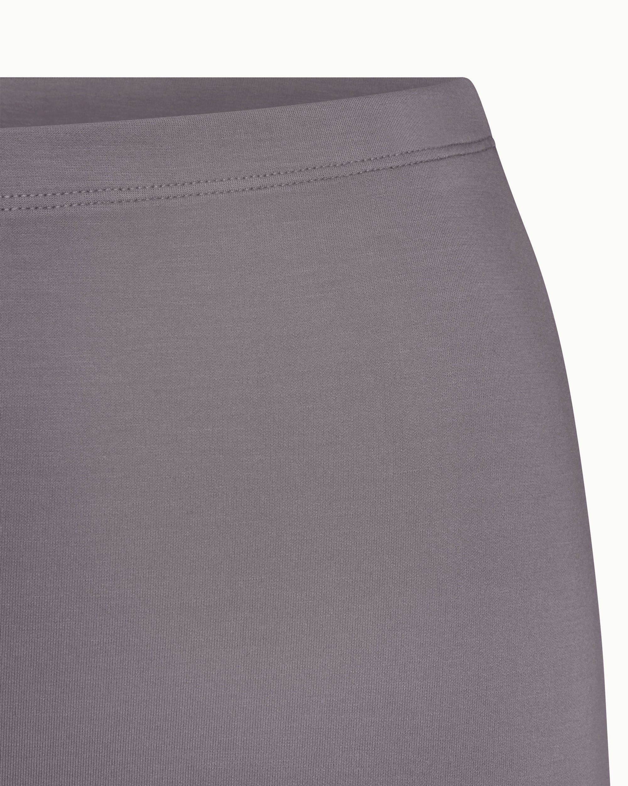 Sueded Stretch Ultra Mini Skirt | Steel Grey