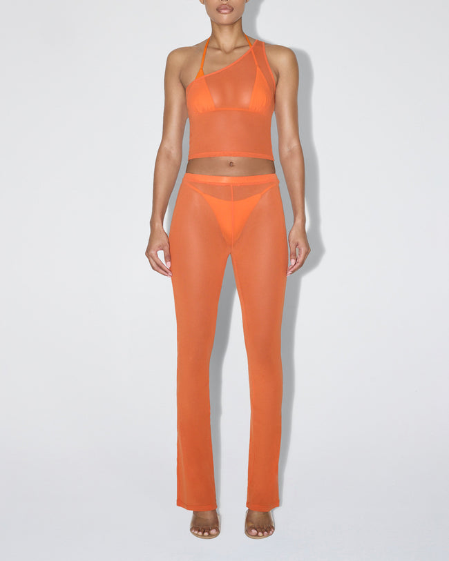 Mesh Low Rise Pant | Sunset