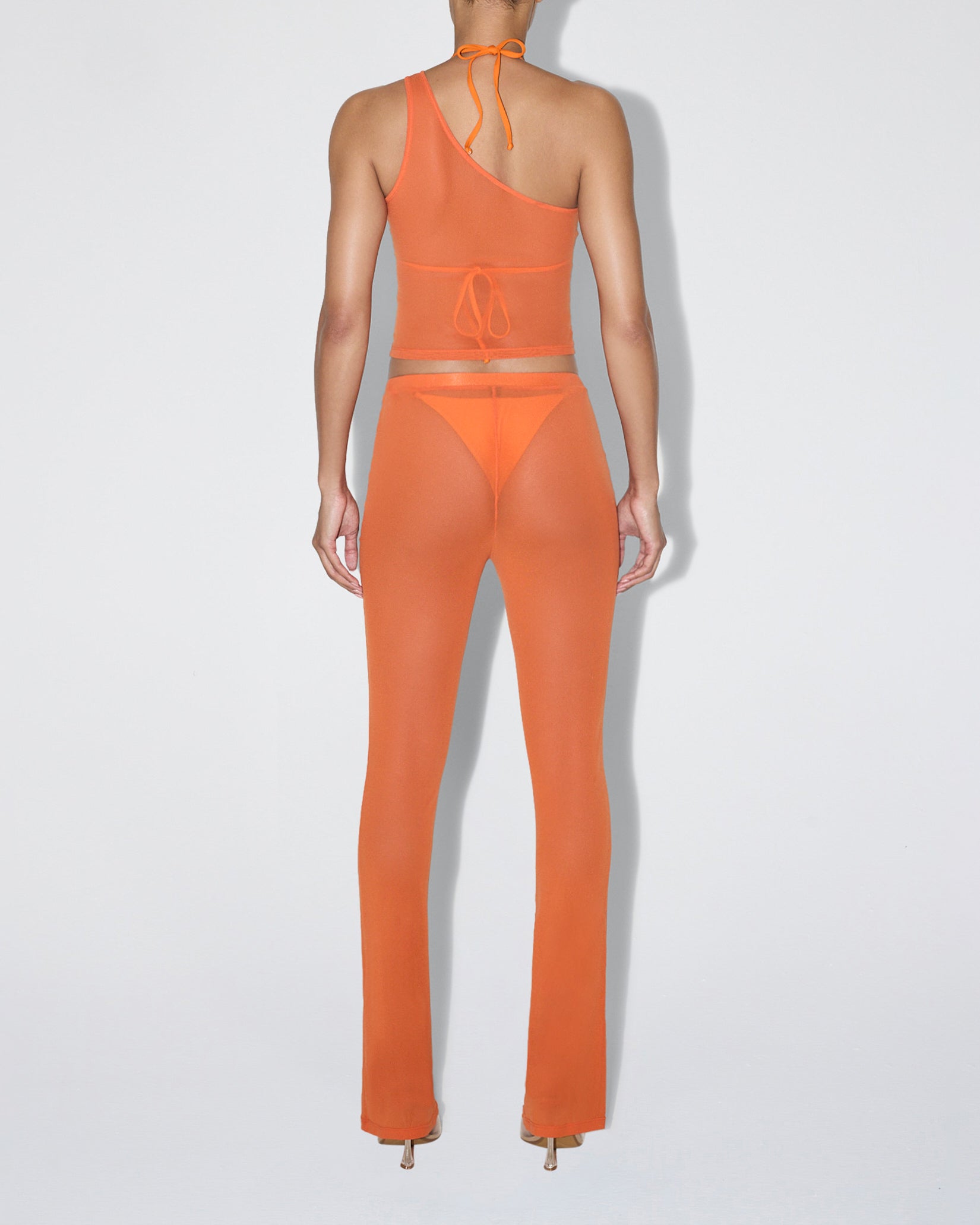 Mesh Low Rise Pant | Sunset