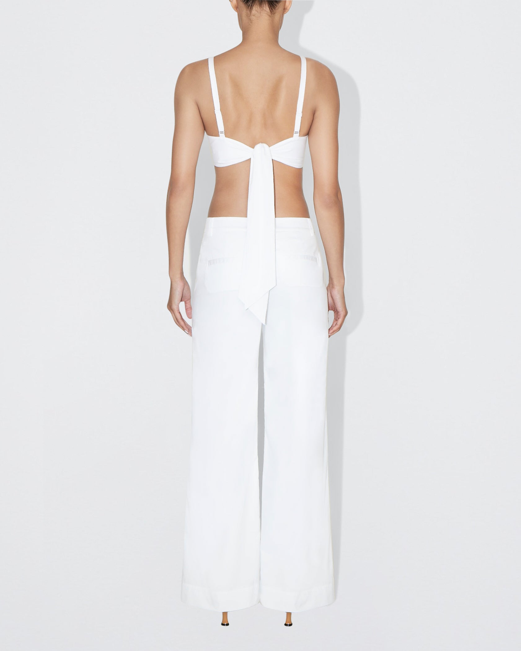 Poplin Bralette | White