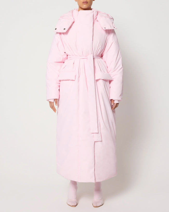 Puffer Coat | Powder Pink