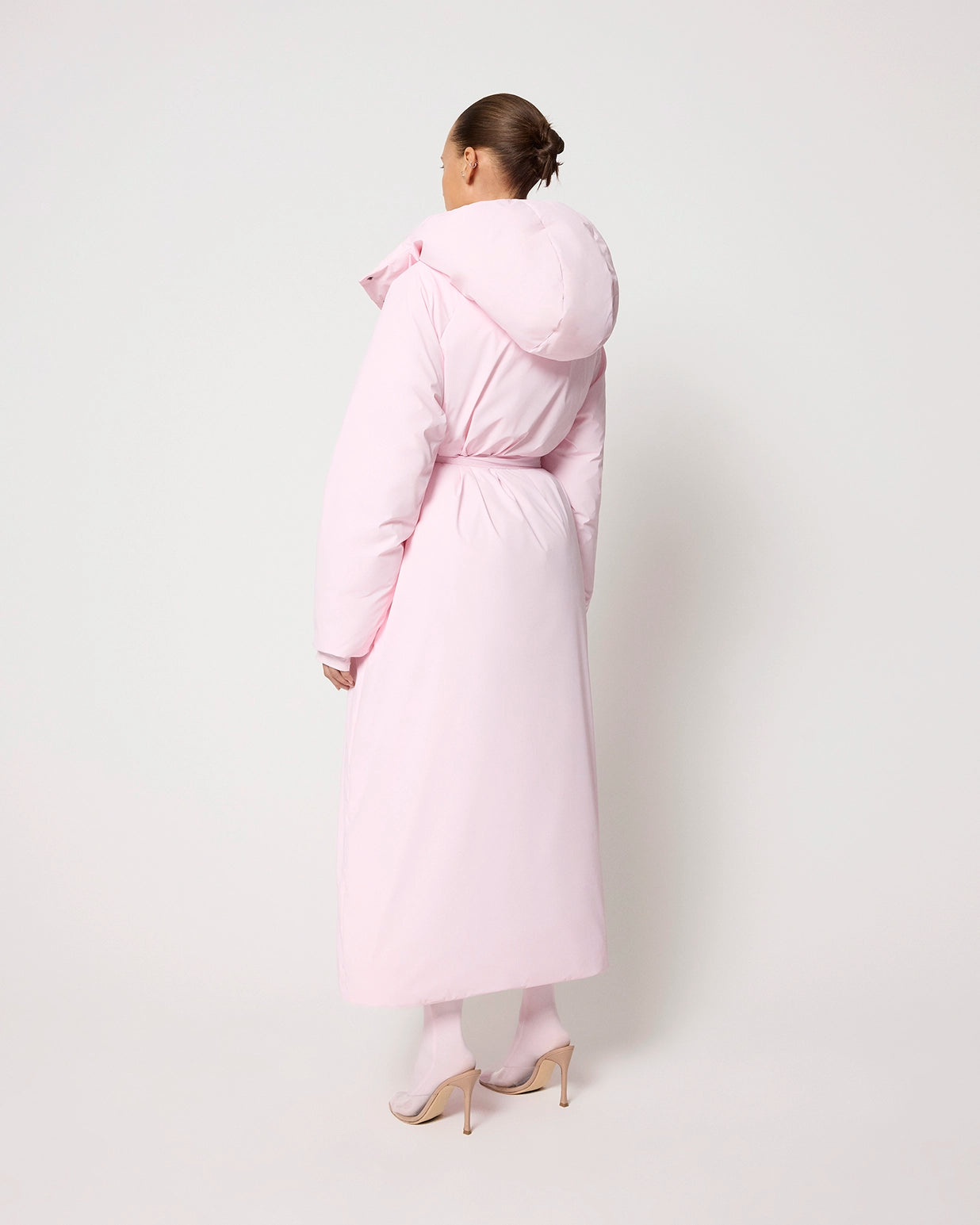 Puffer Coat | Powder Pink