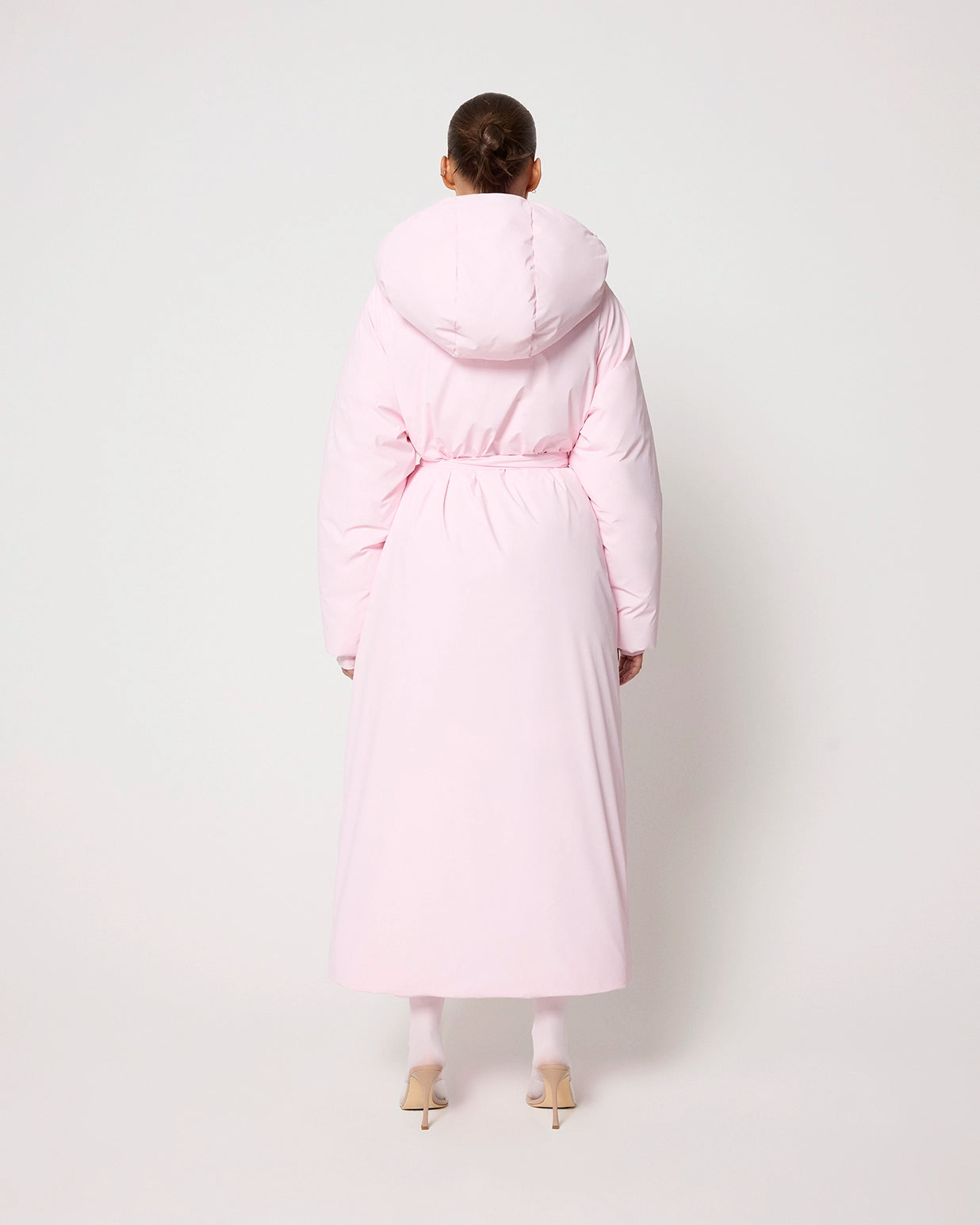 Puffer Coat | Powder Pink