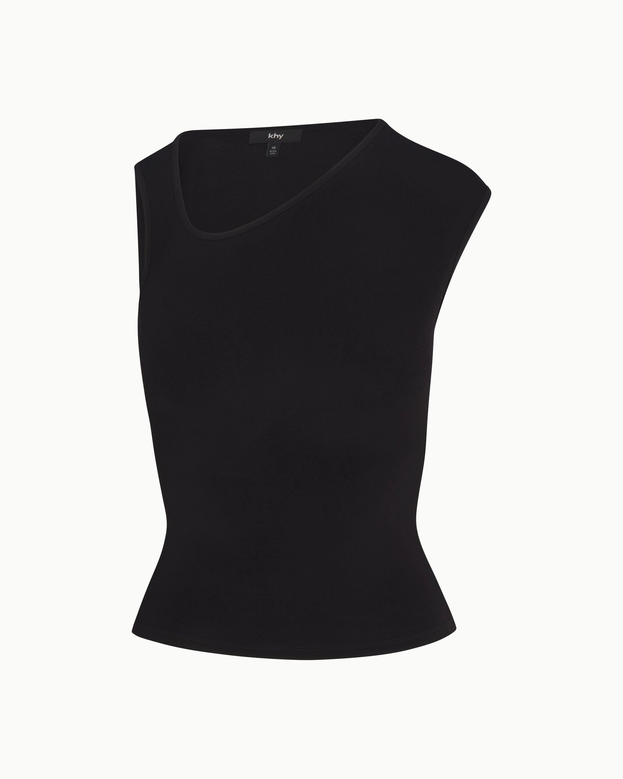 Asymmetrical Tank | Black